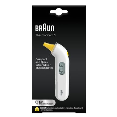 Braun Thermoscan 3 Ear Thermometer 1 each