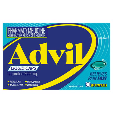 Advil 90 liquid capsules