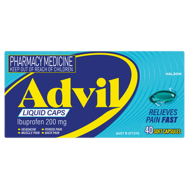 Advil 40 liquid capsules