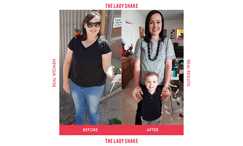Lady shake real result 1