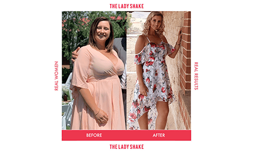 Lady shake real result 2