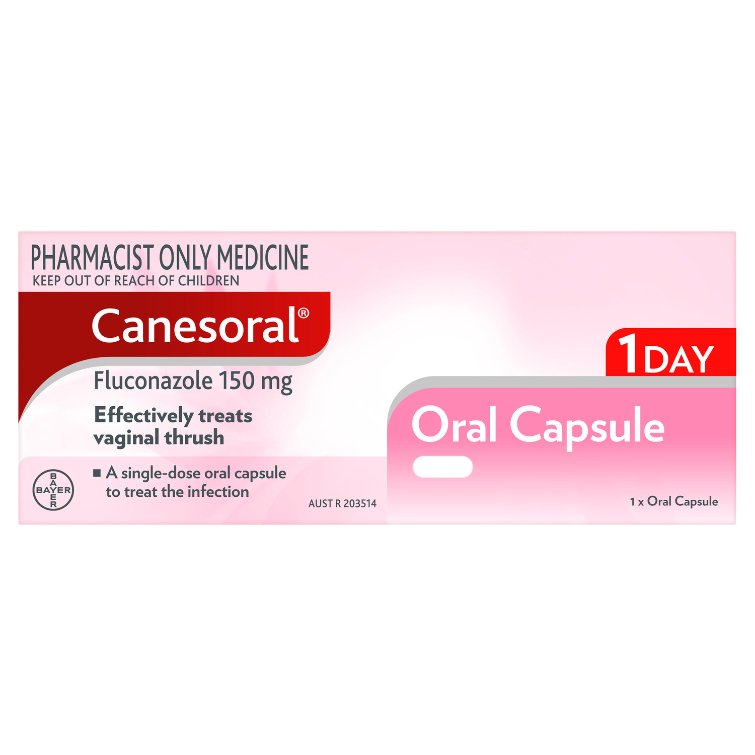 Canesoral Oral Fluconazole 150mg - 1 capsule - Image 1