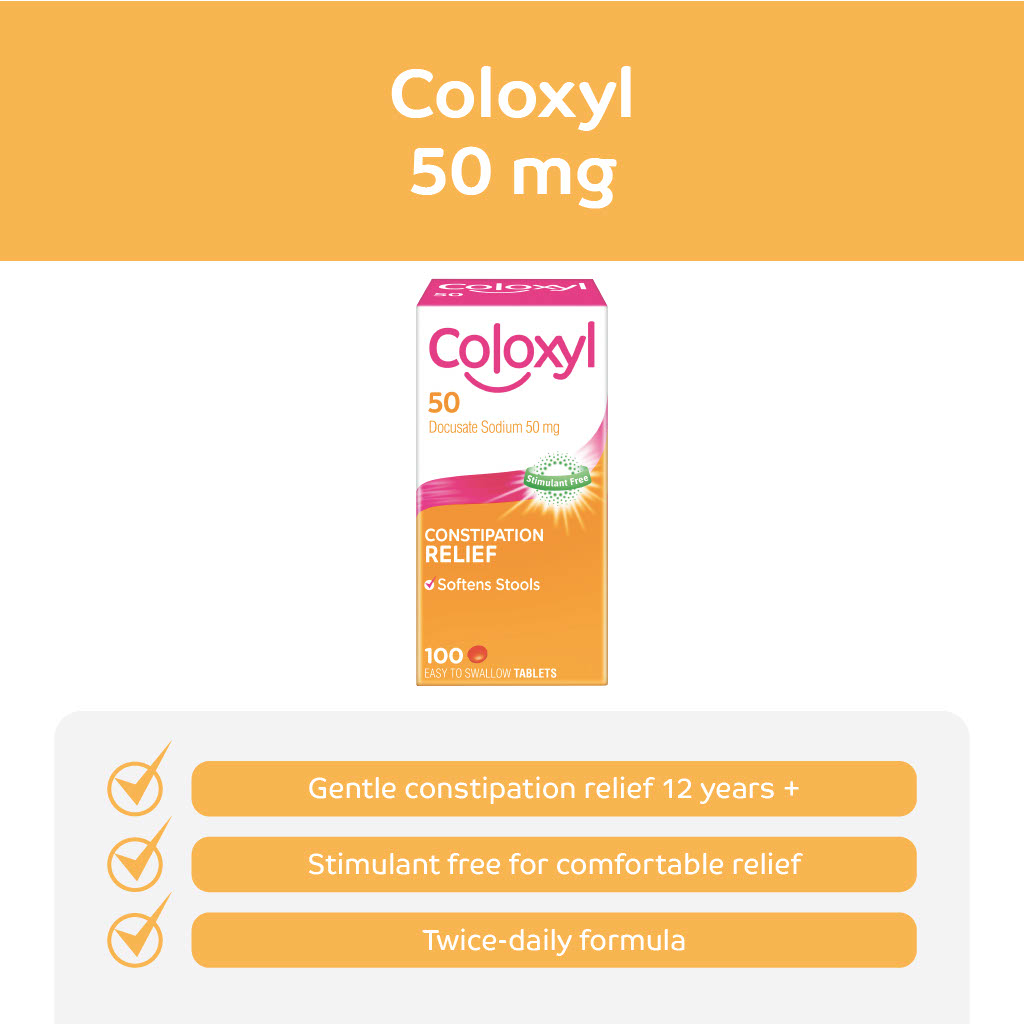 Coloxyl 50mg - 100 tablets - Image 10