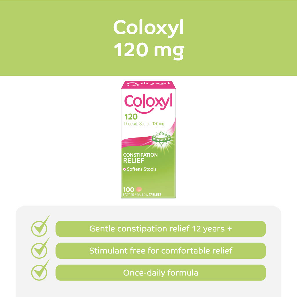 Coloxyl 120mg - 100 tablets - Image 10