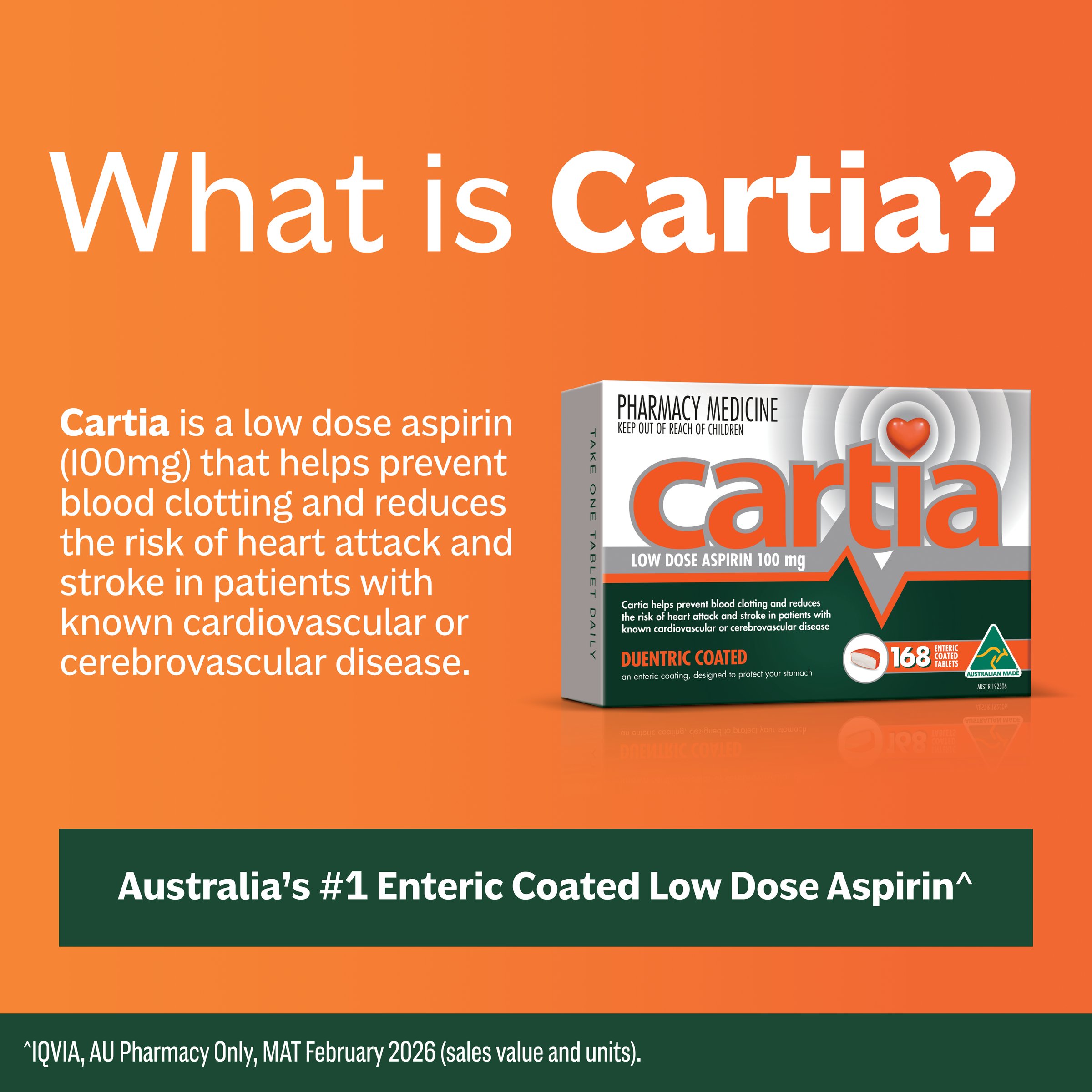 Cartia 100mg - 84 tablets - Image 8
