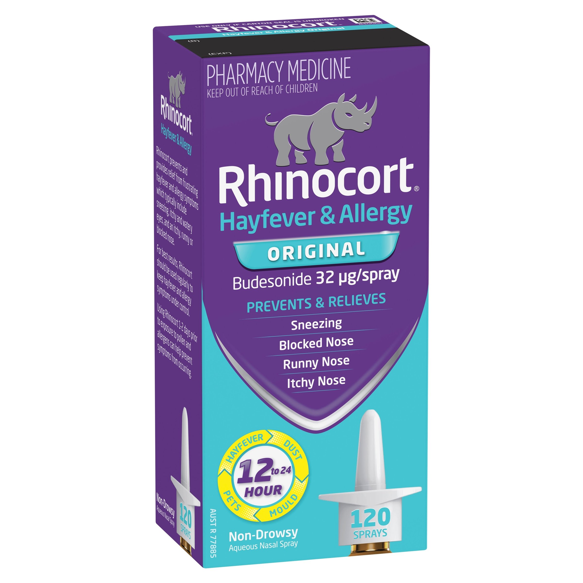 Rhinocort Hayfever Pump Spray 32mcg - 120 doses - Image 6