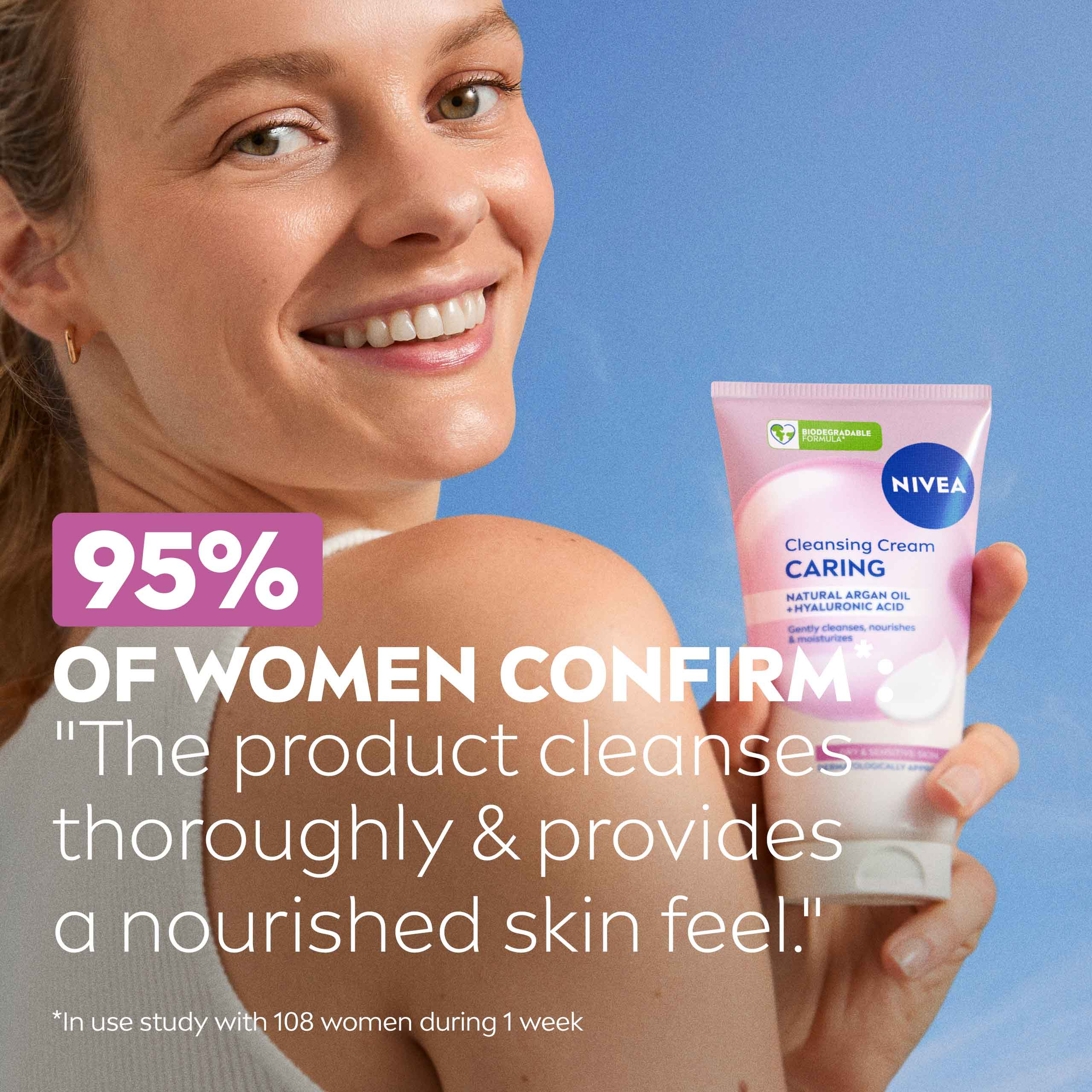 Nivea Daily Essentials Gentle Cleansing Creme Wash 150ml - Image 3