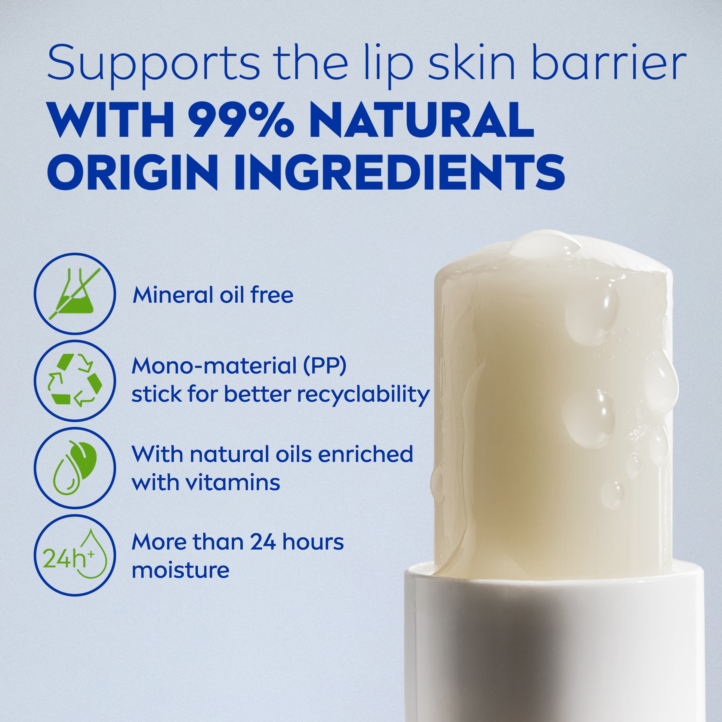 Nivea Lip Care Original 4.8g - Image 3