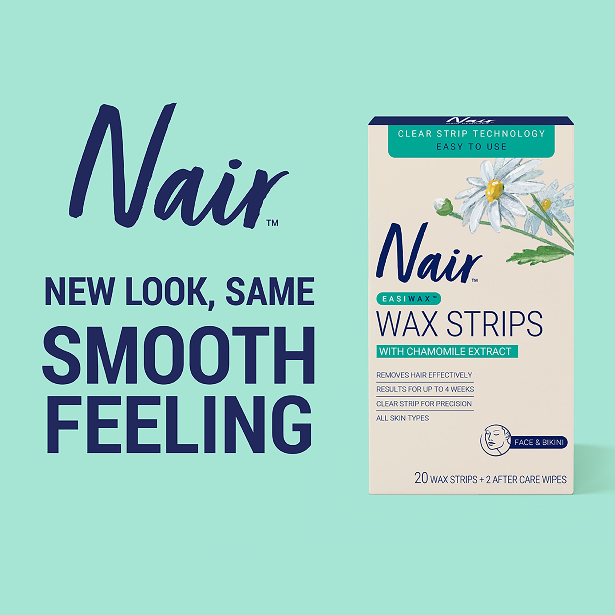 Nair Easiwax Wax Strips Mini 20 pack - Image 6