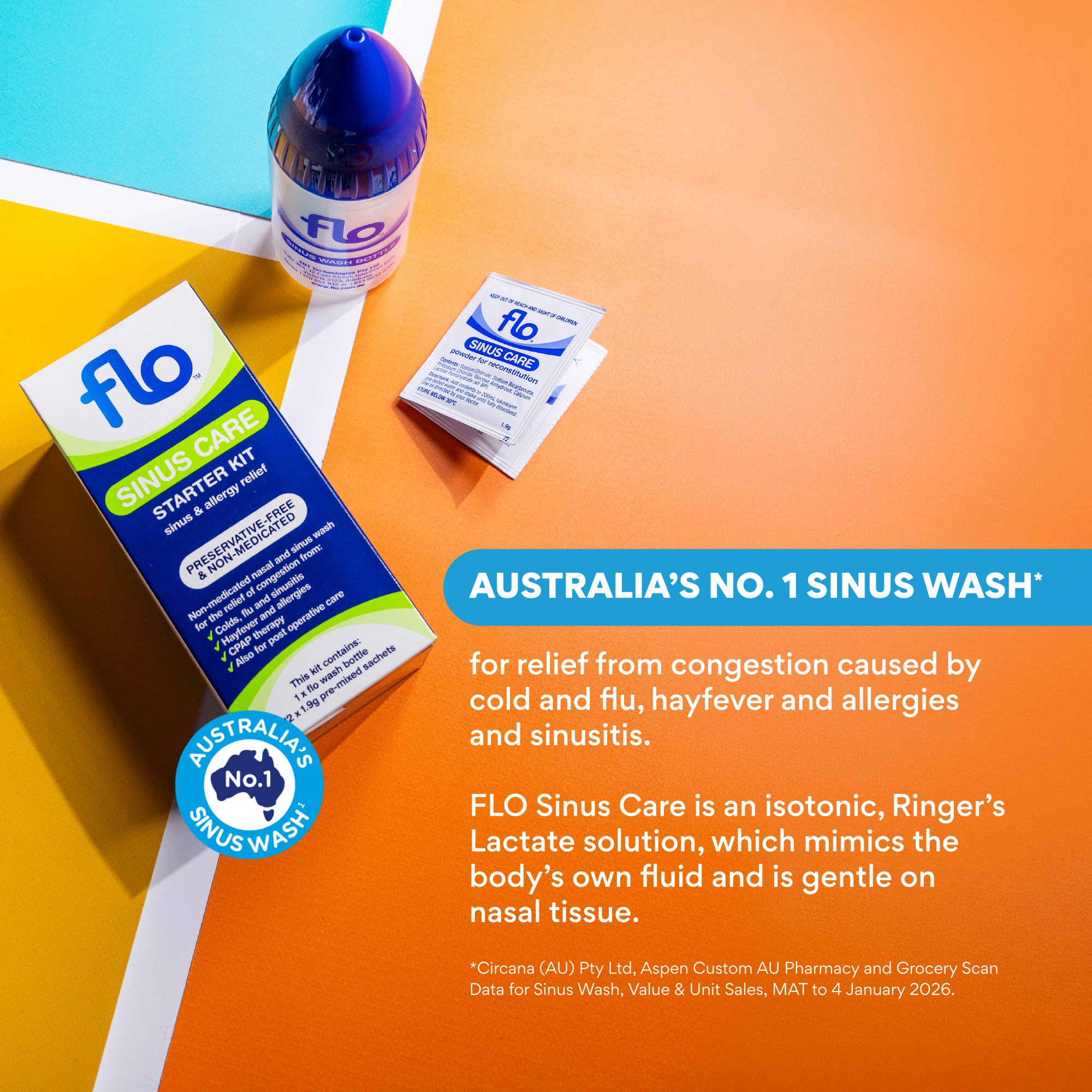 FLO Sinus Care Starter Kit 12 sachets - Image 8