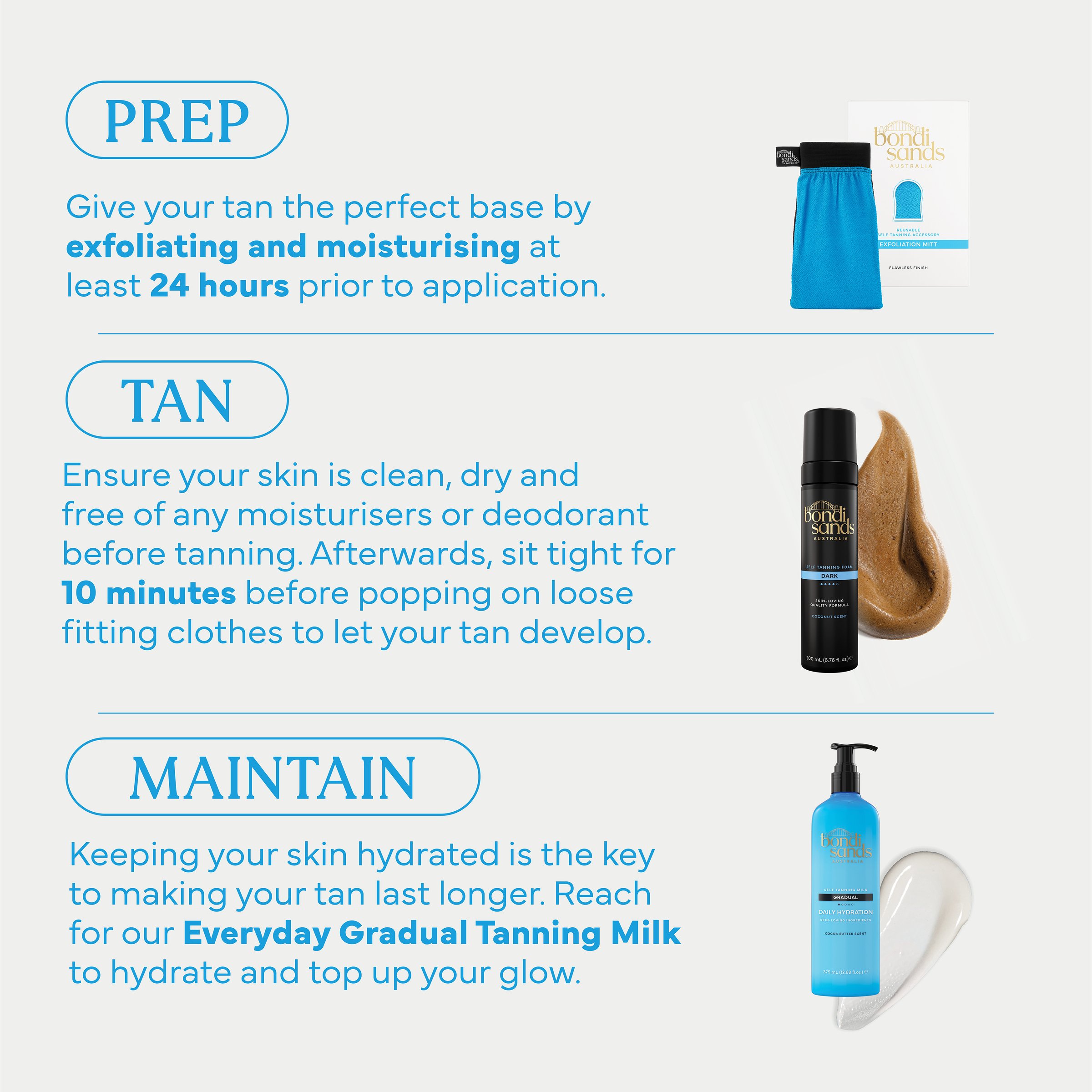 Bondi Sands Self Tanning Foam Dark 200ml - Image 3