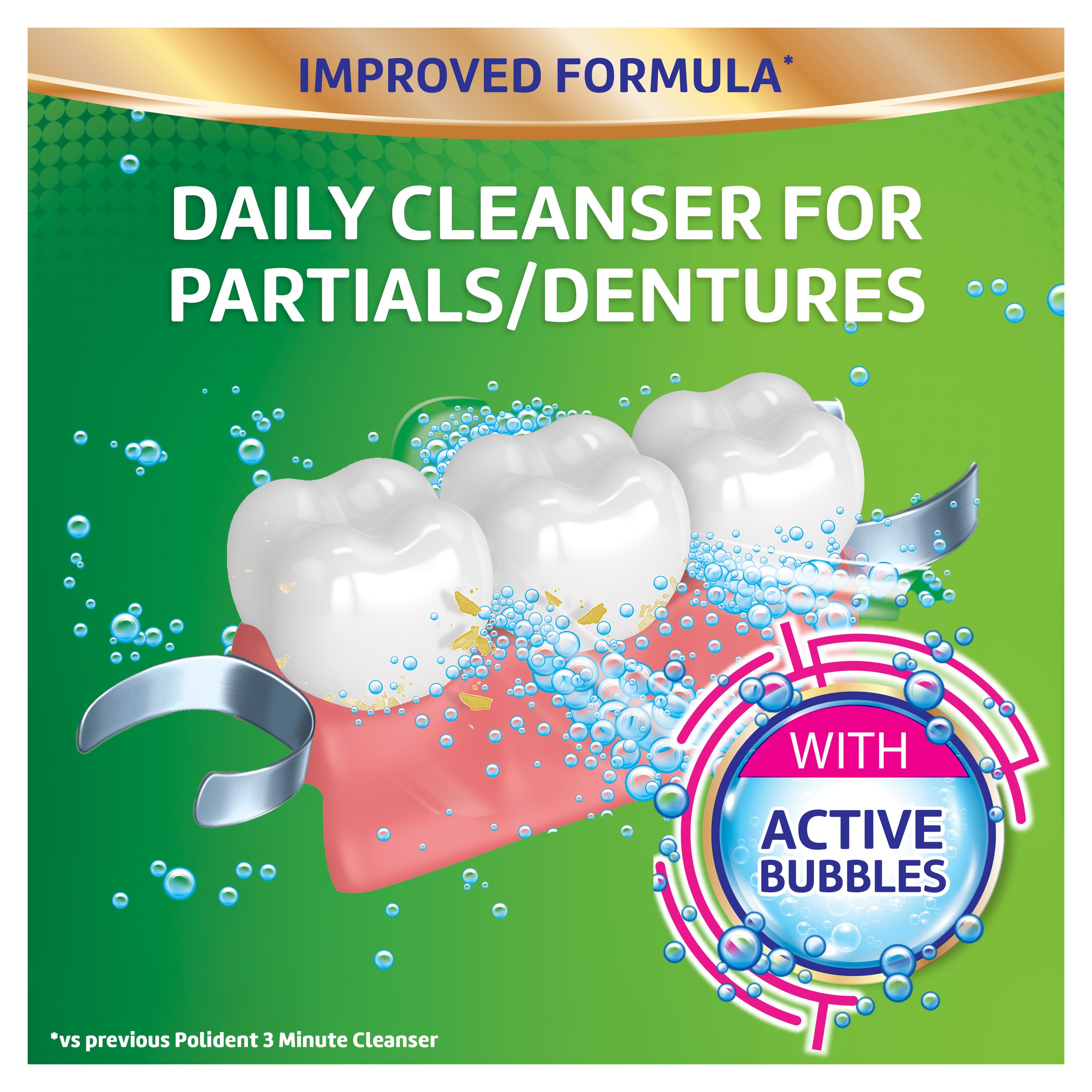 Polident Fresh Active Denture Cleanser 36 tablets - Image 8