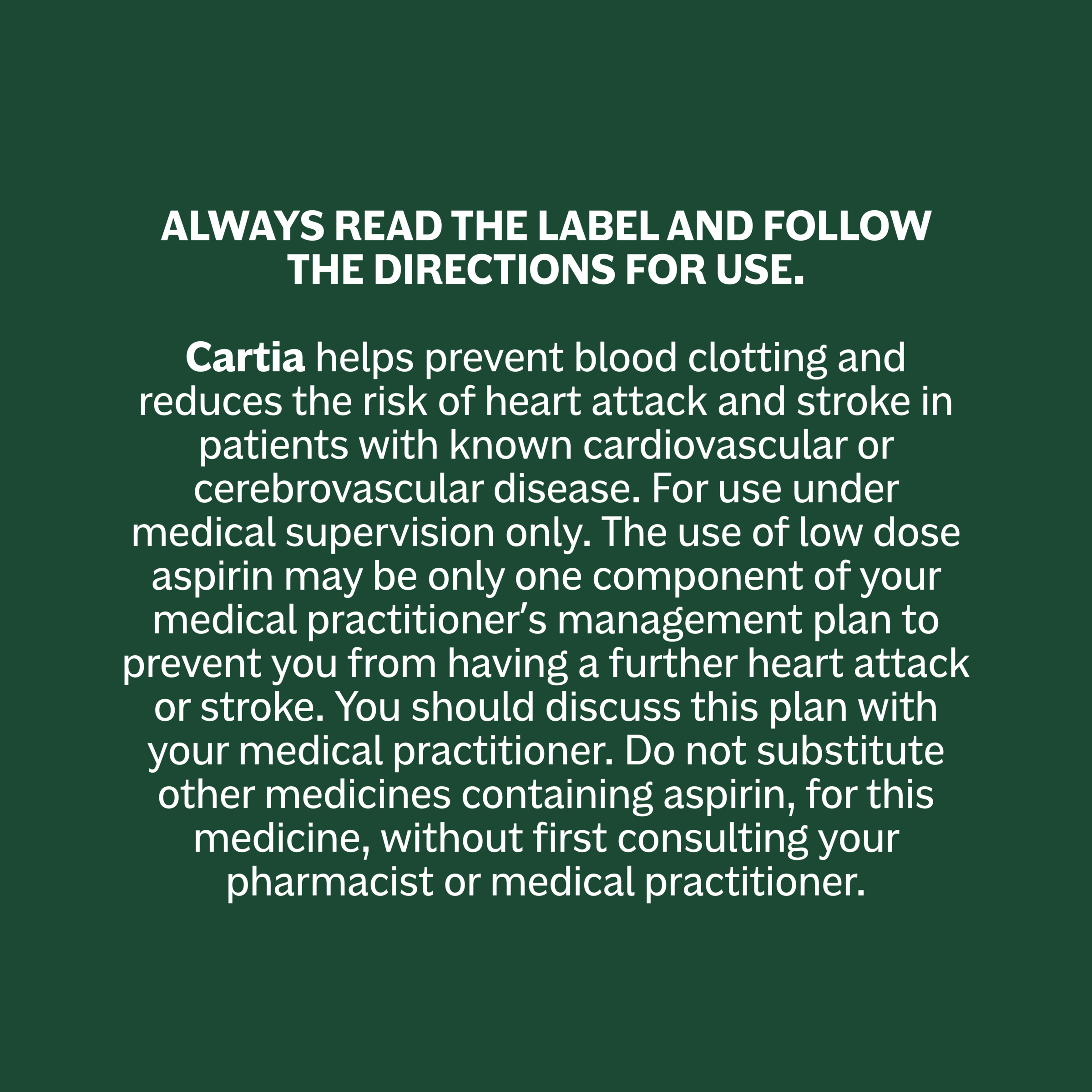 Cartia 100mg - 168 tablets - Image 6