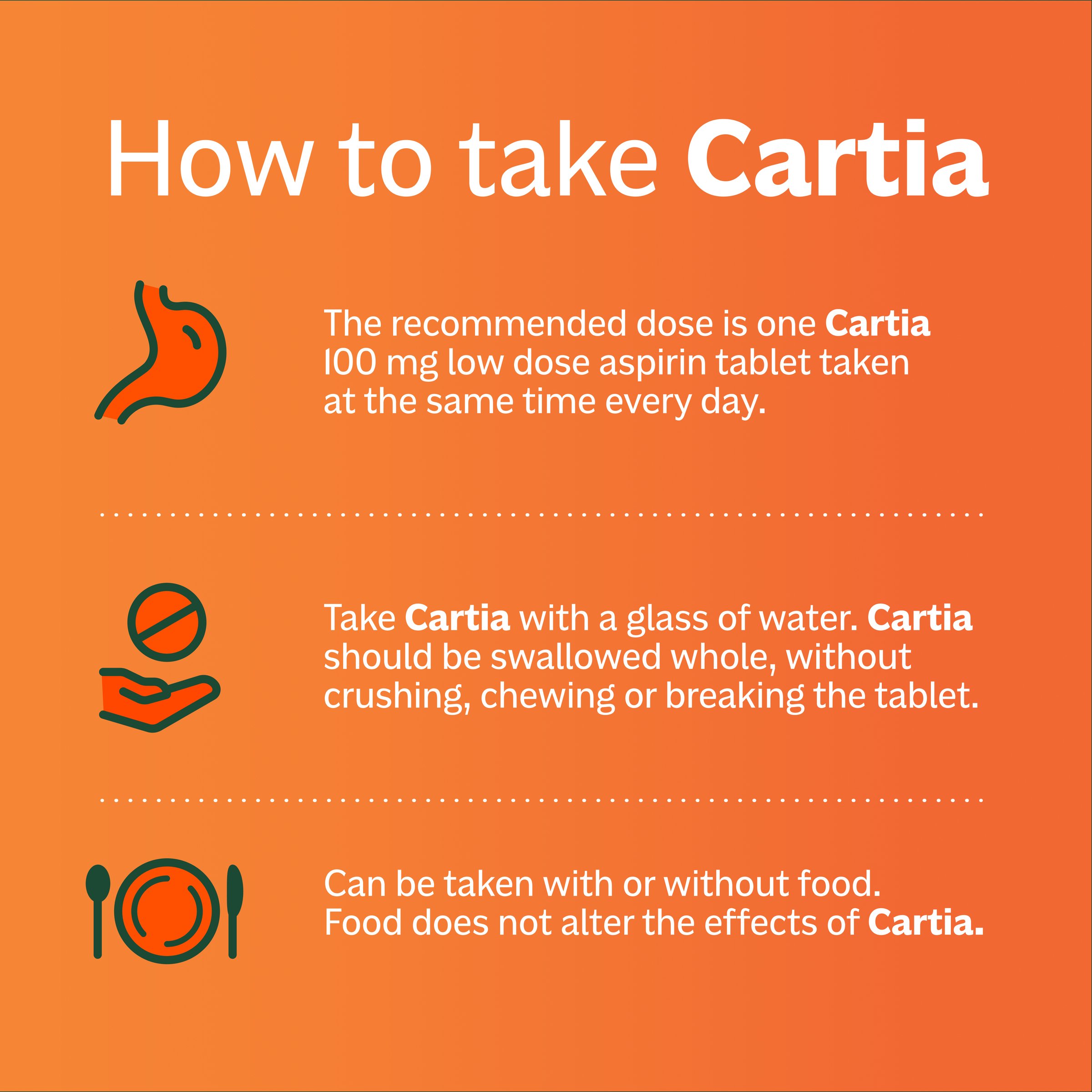 Cartia 100mg - 28 tablets - Image 5