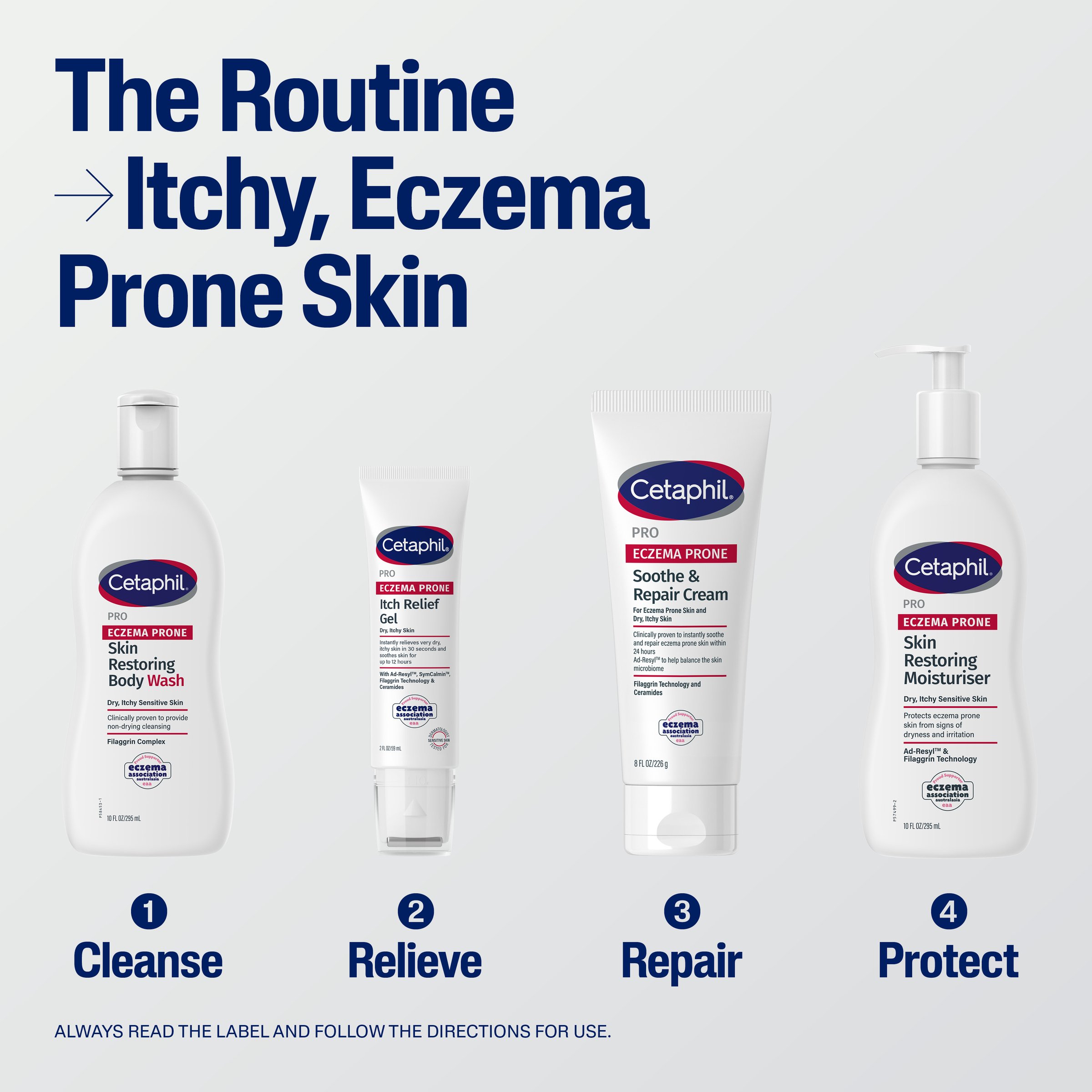 Cetaphil Pro Eczema Prone Skin Restoring Moisturiser 295ml - Image 3