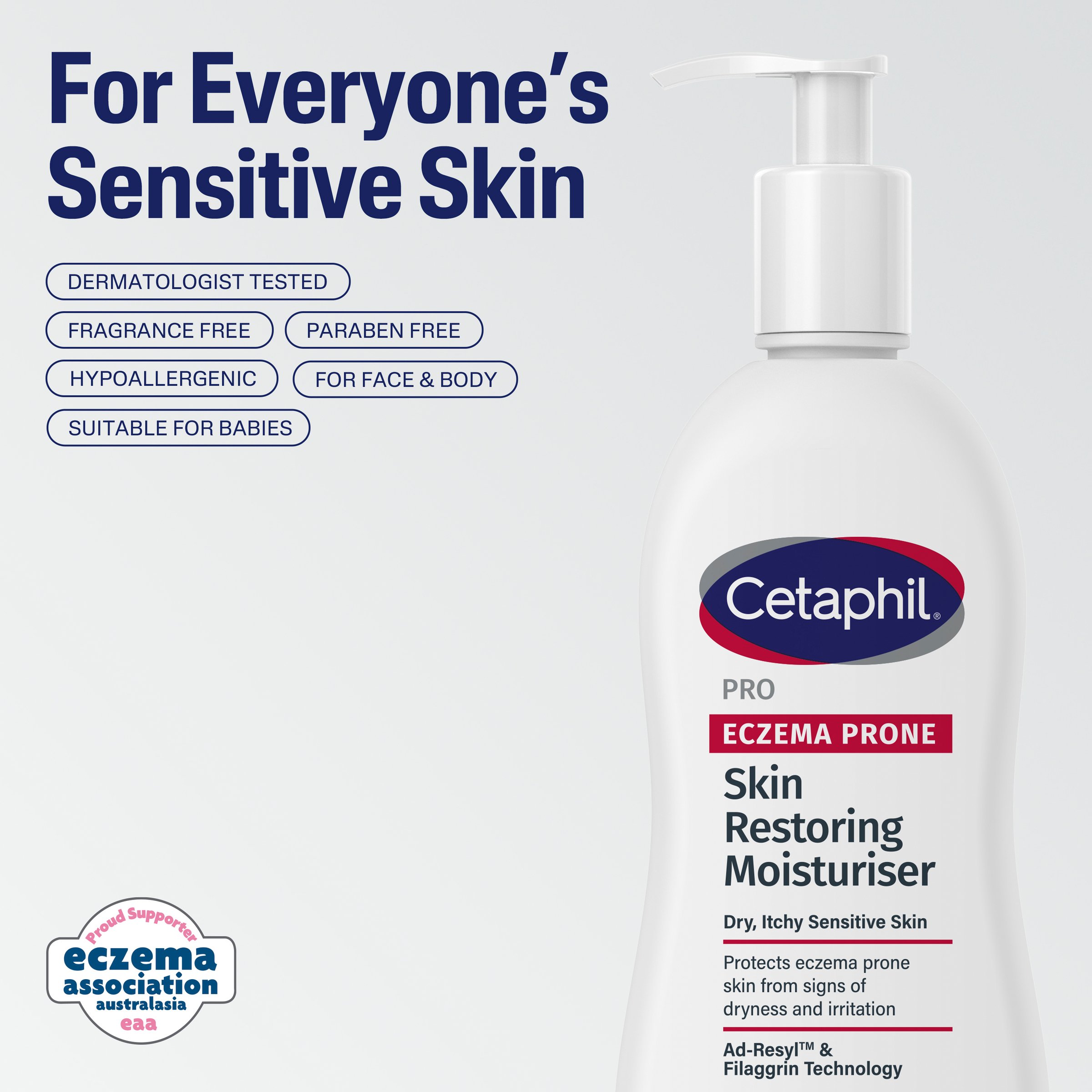 Cetaphil Pro Eczema Prone Skin Restoring Moisturiser 295ml - Image 7