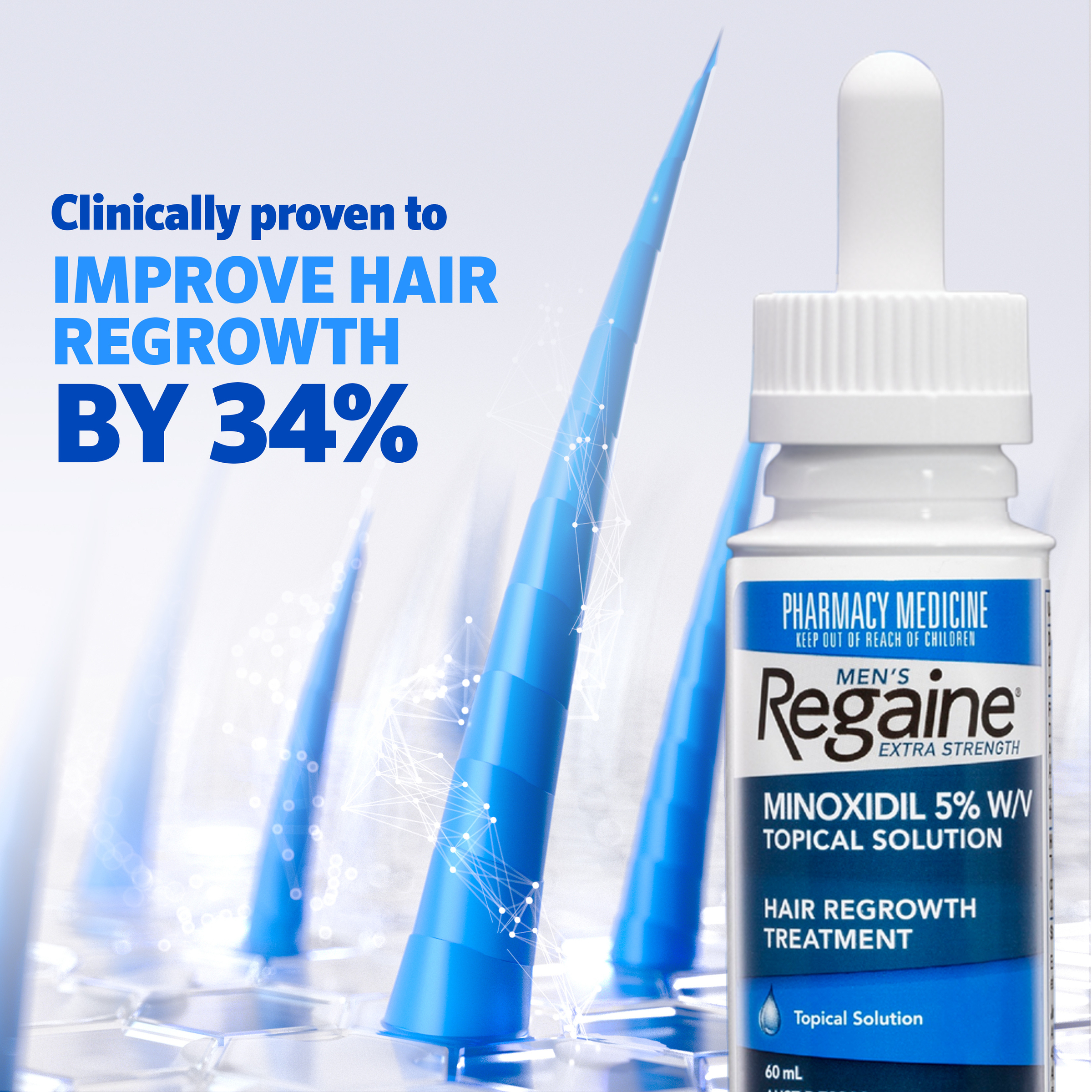 Regaine Hair Loss Treatment Mens Extra Strength 4 Months 60ml X 4 - 240ml - Image 12