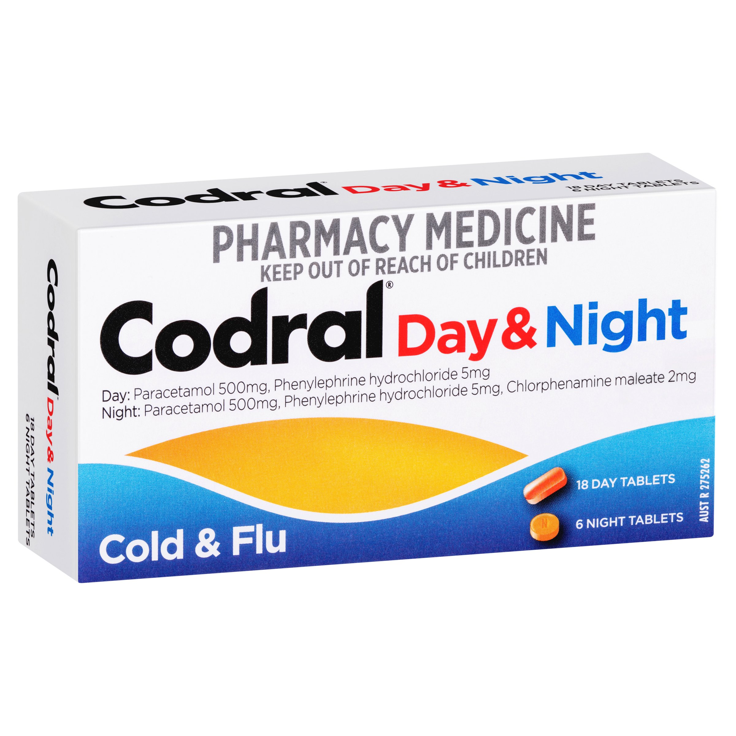 Codral PE Cold & Flu Day & Night 24 tablets - Image 3