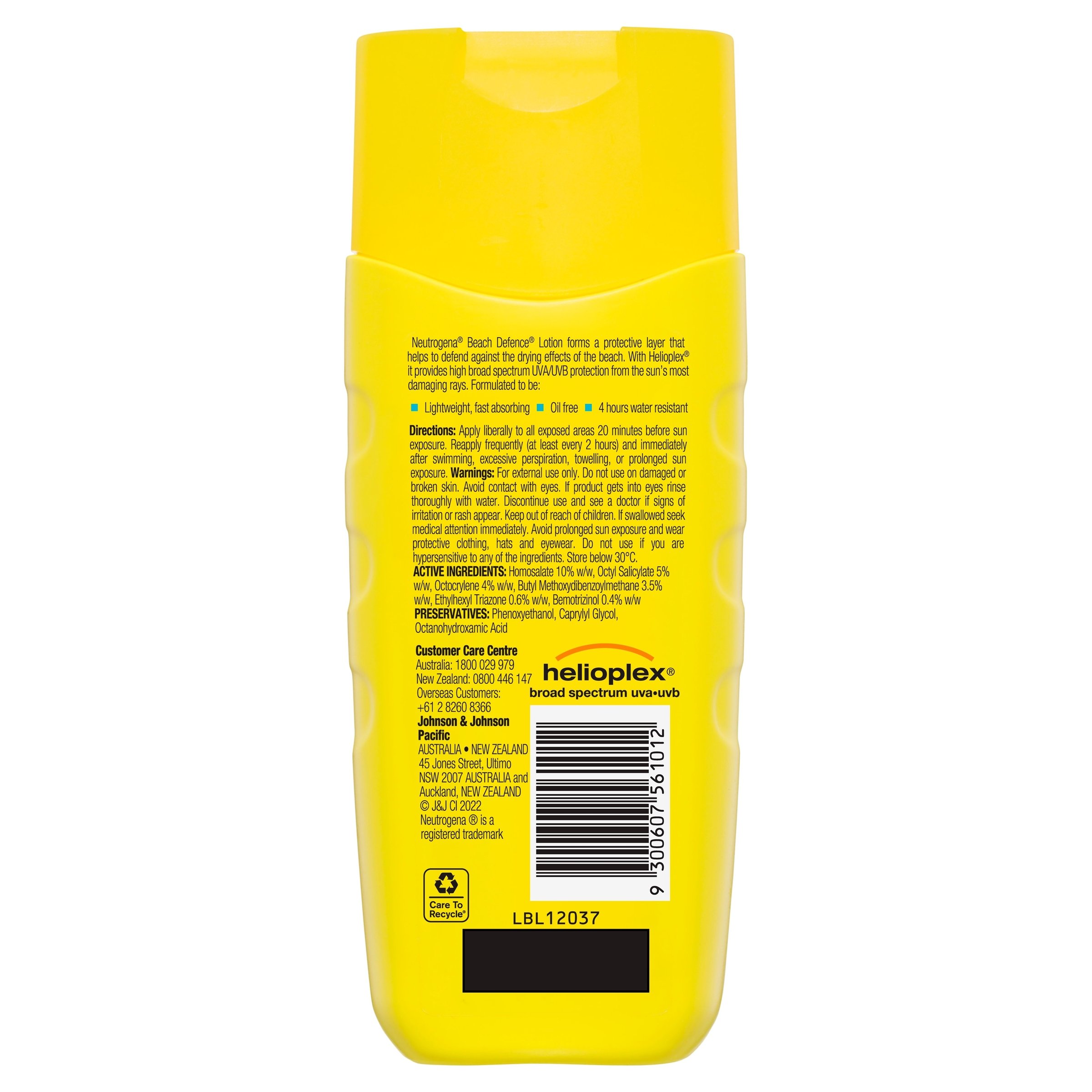 Neutrogena Beach Defence Sunscreen Lotion SPF 50 - 198ml - Image 2