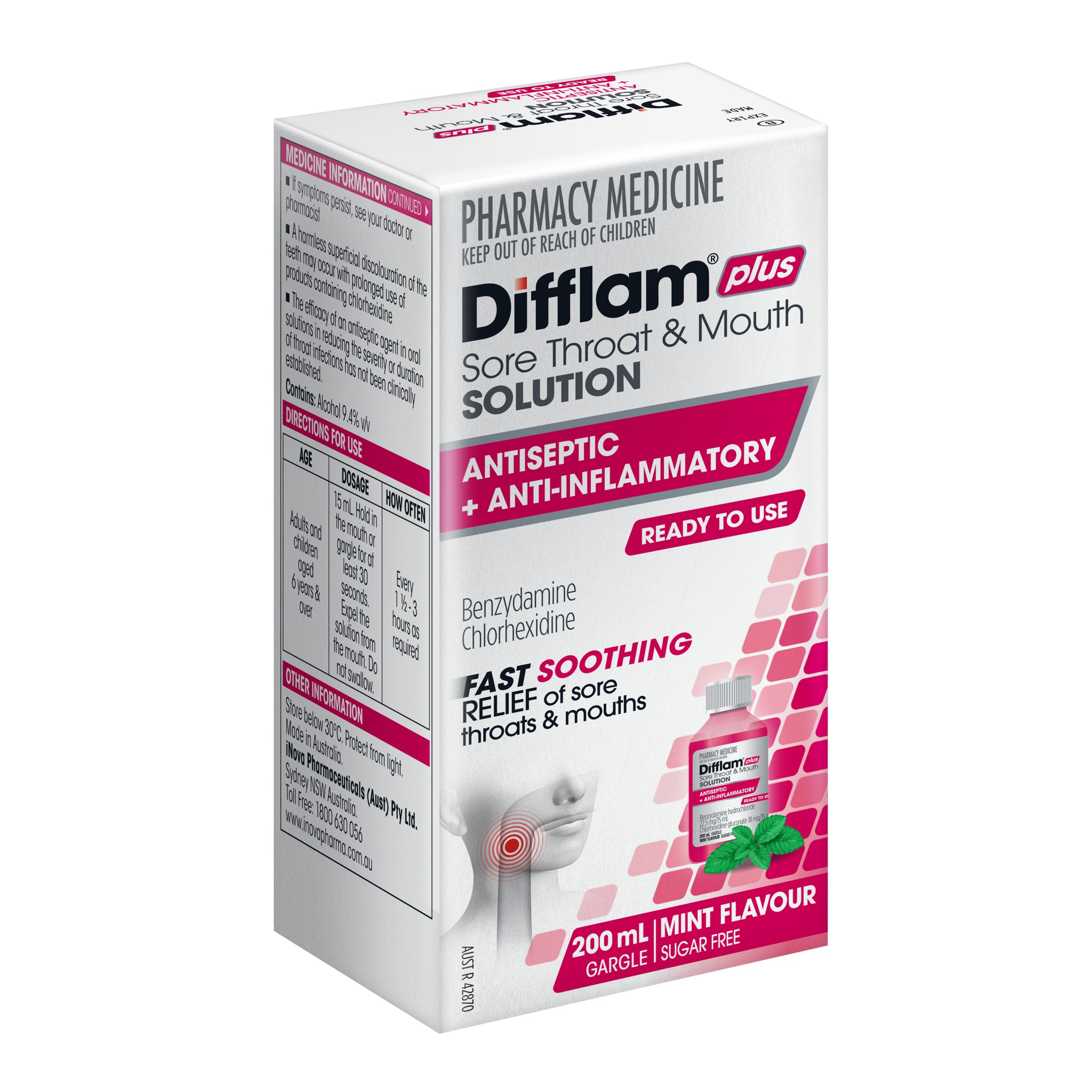 Difflam C Solution 200ml - Image 7