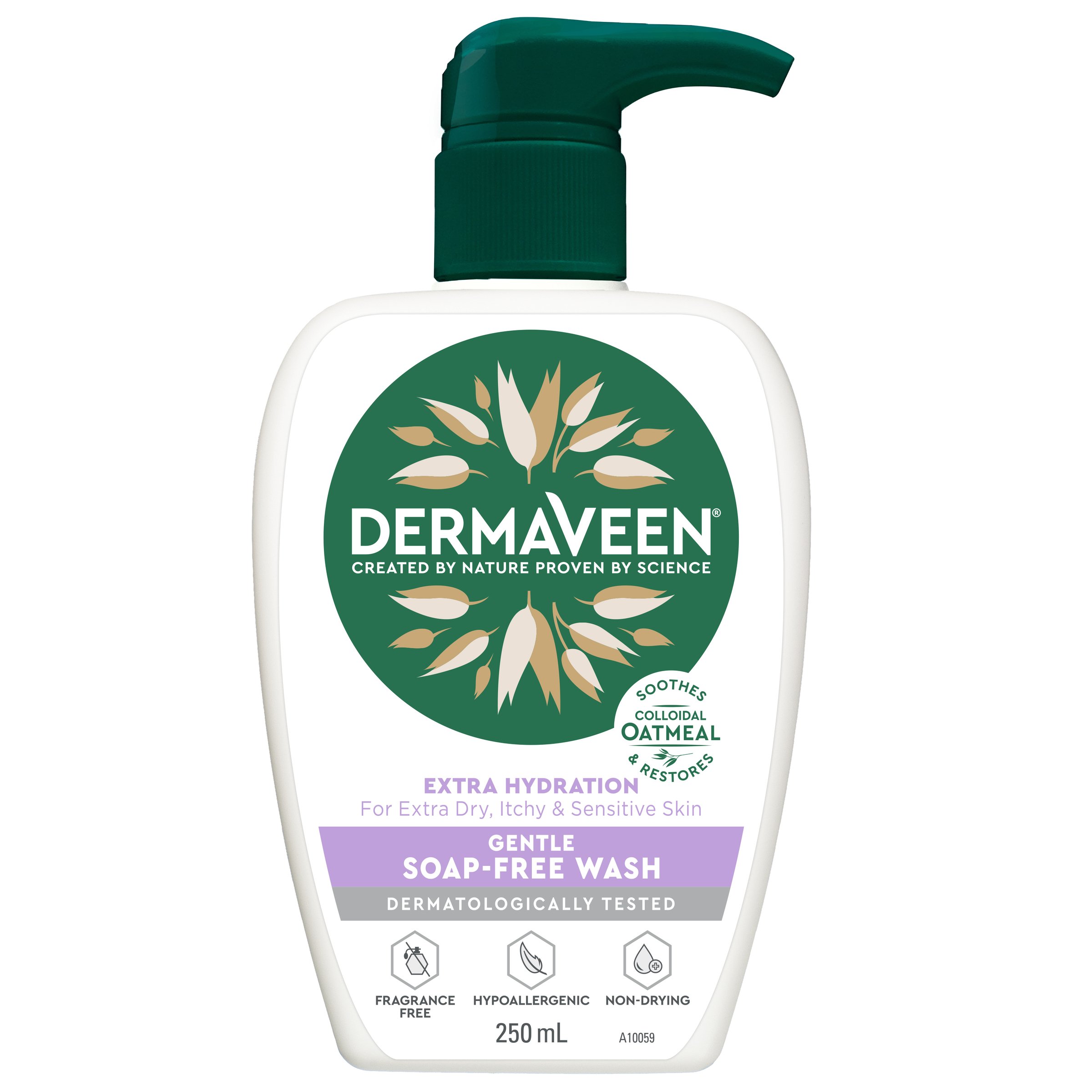 DermaVeen Extra Gentle Soap Free Wash 250ml - Image 1