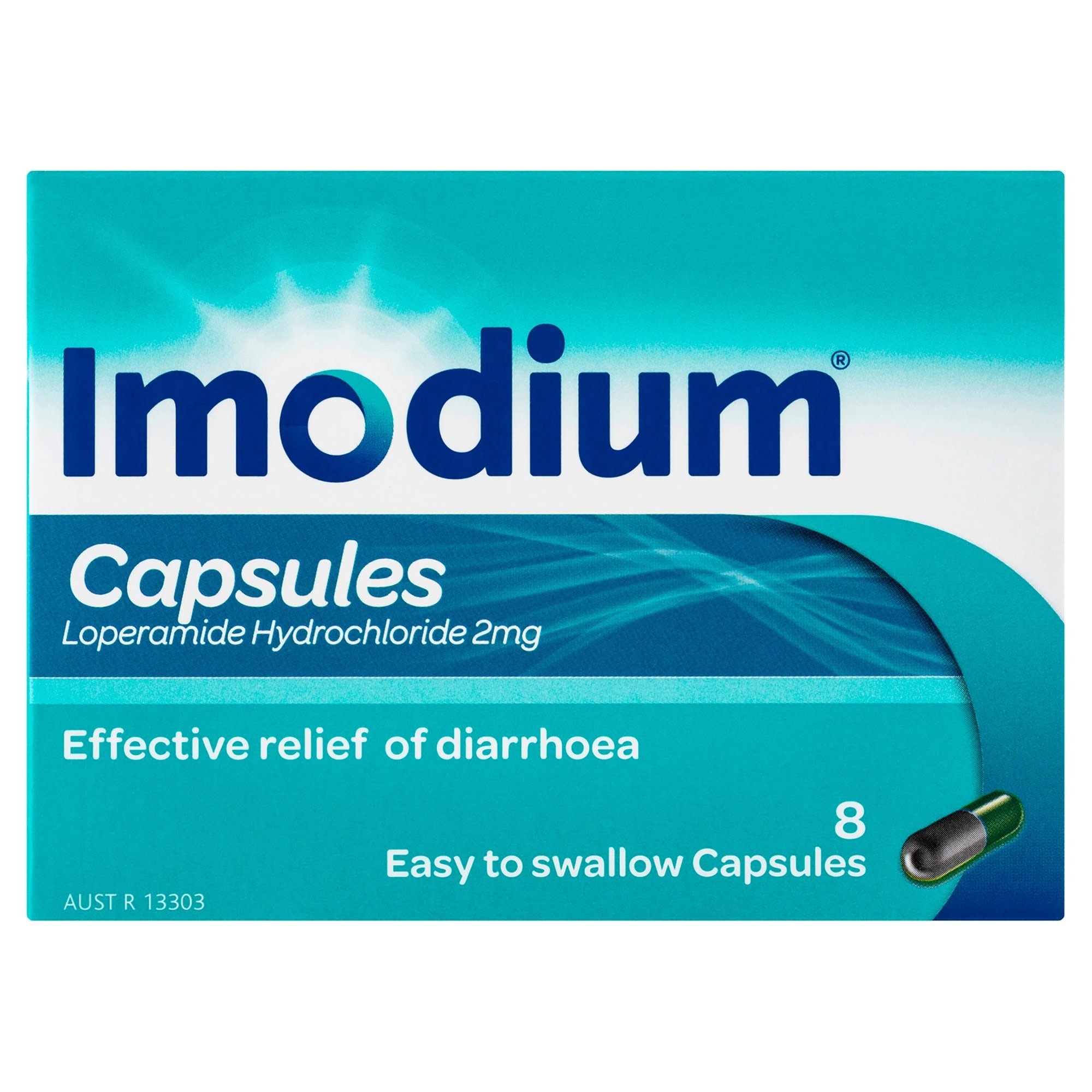 Imodium 2mg - 8 capsules - Image 1