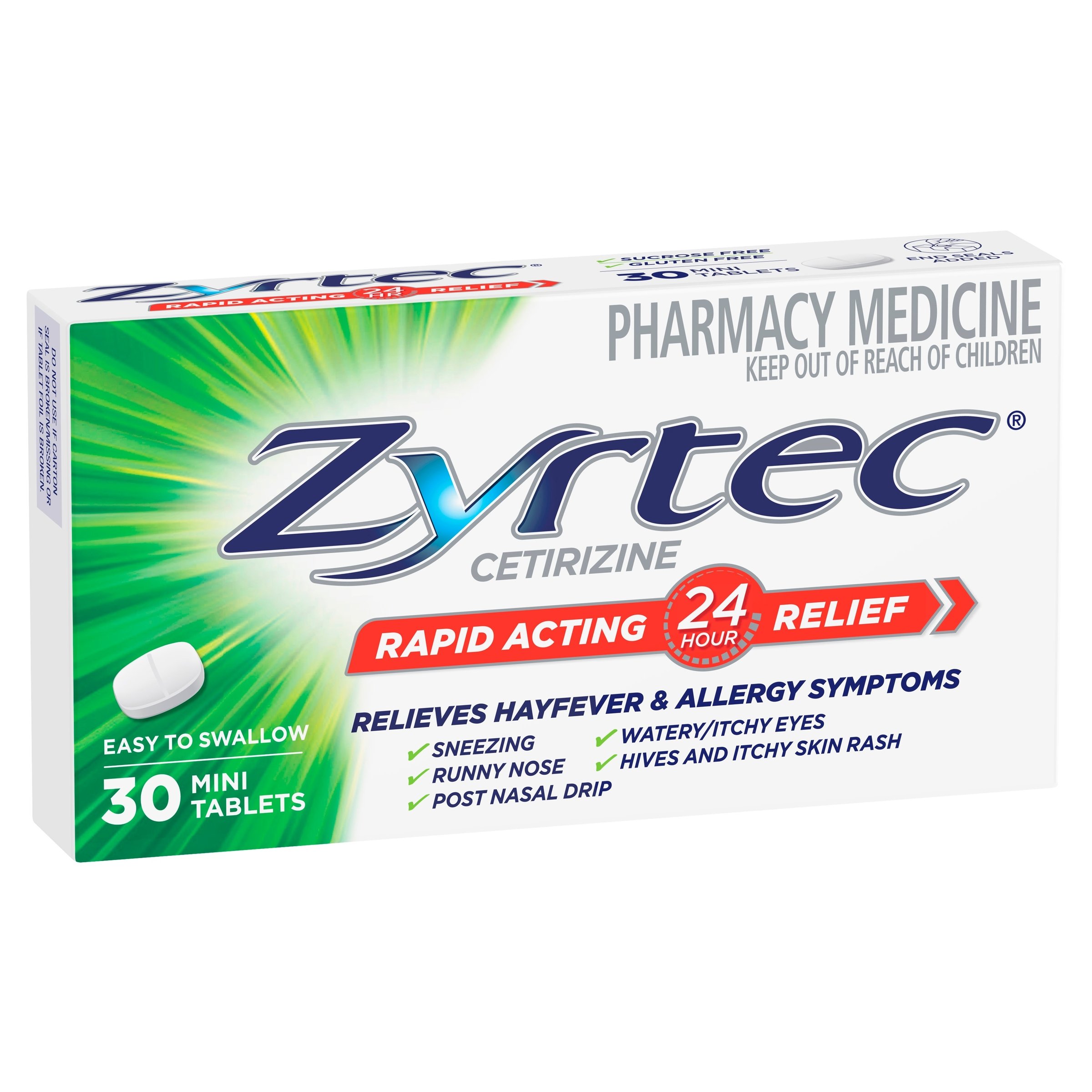 Zyrtec 10mg - 30 tablets - Image 7