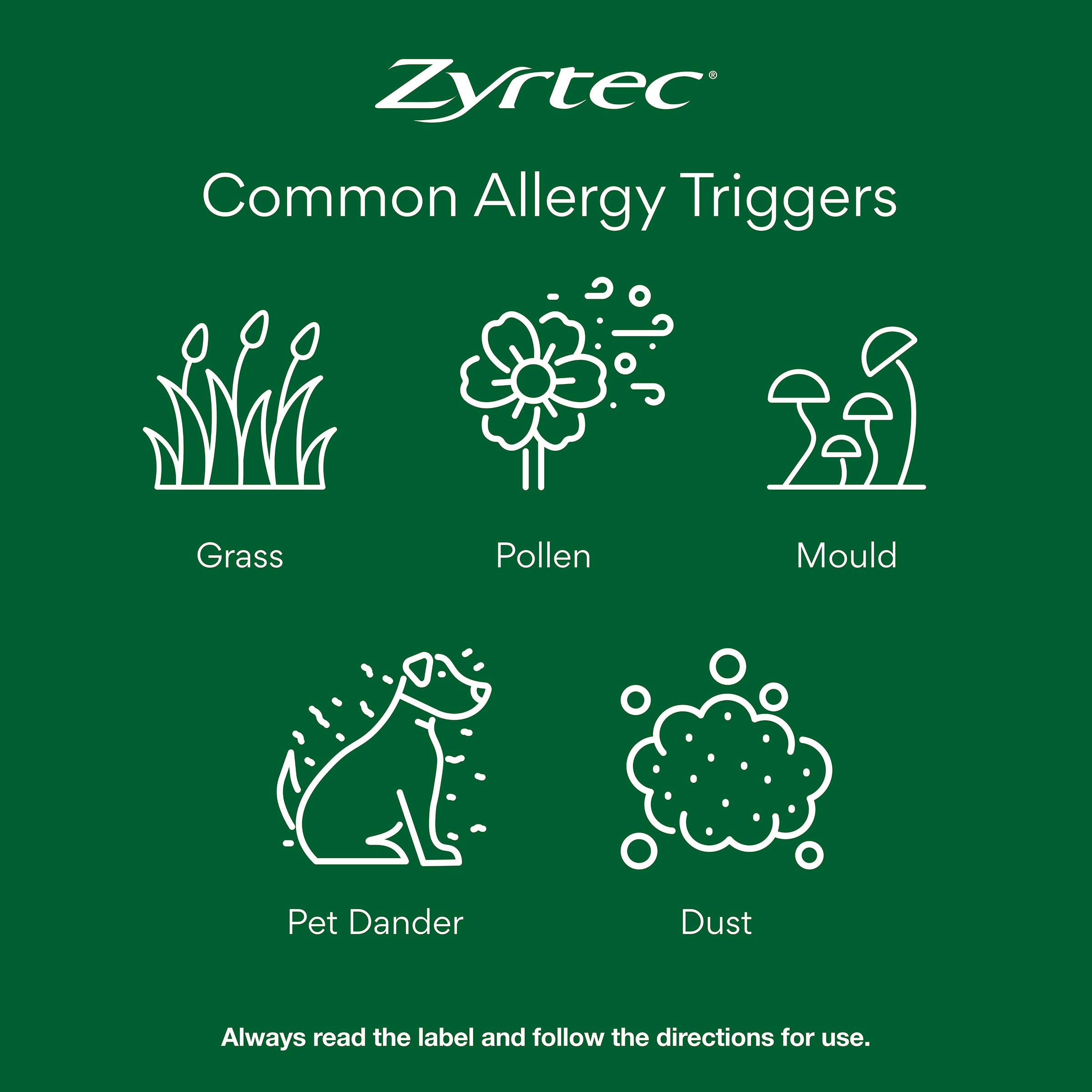 Zyrtec 10mg - 30 tablets - Image 3