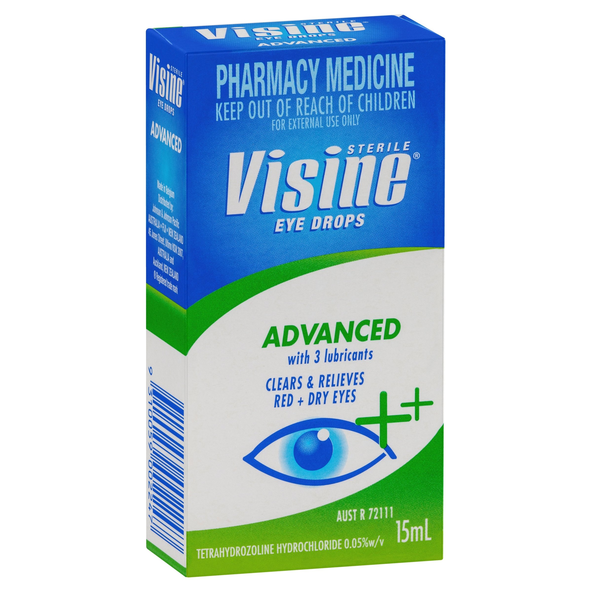 Visine Advanced Relief Eye Drops 15ml - Image 6