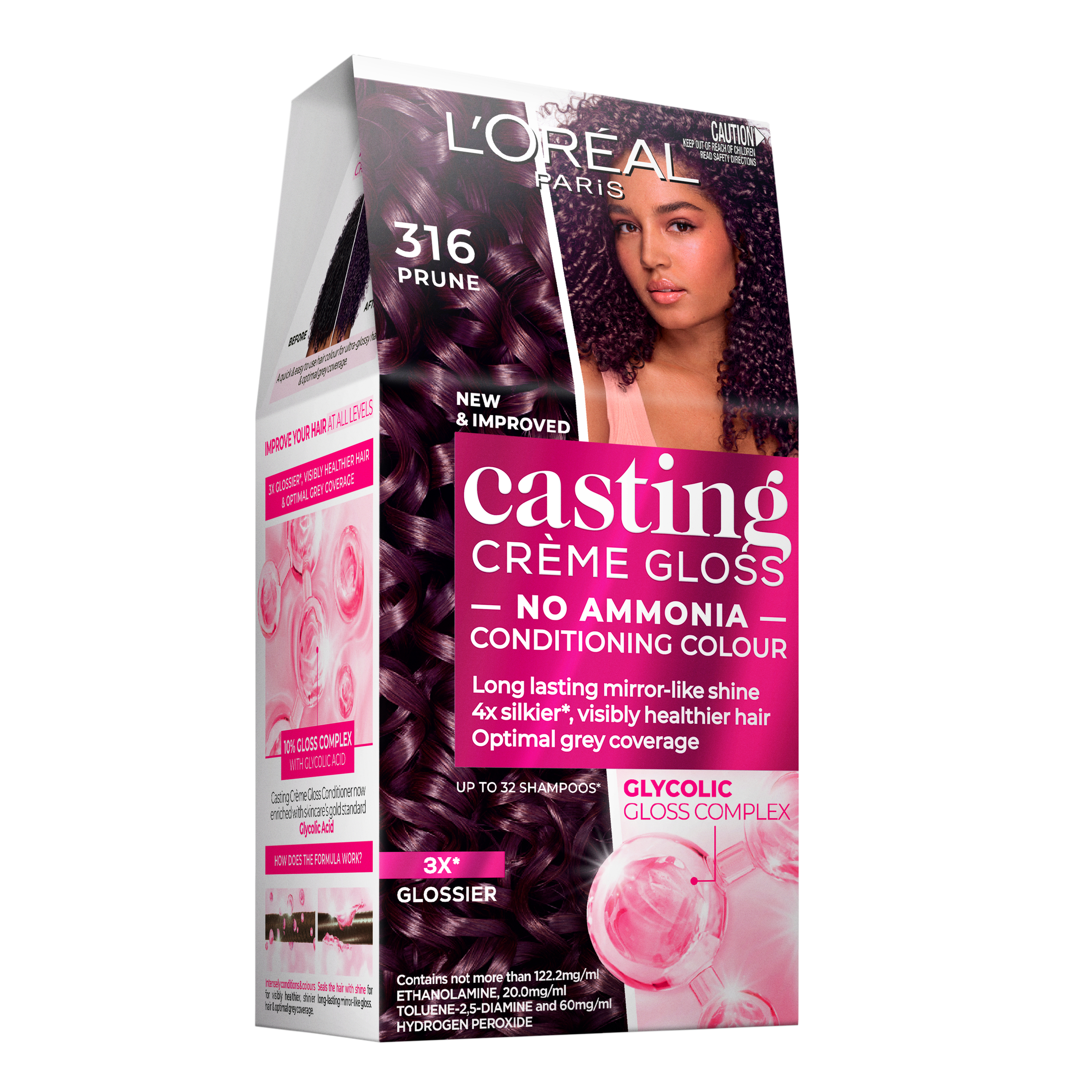 L'Oreal Paris Casting Creme Gloss 316 Plum 1 each - Image 1