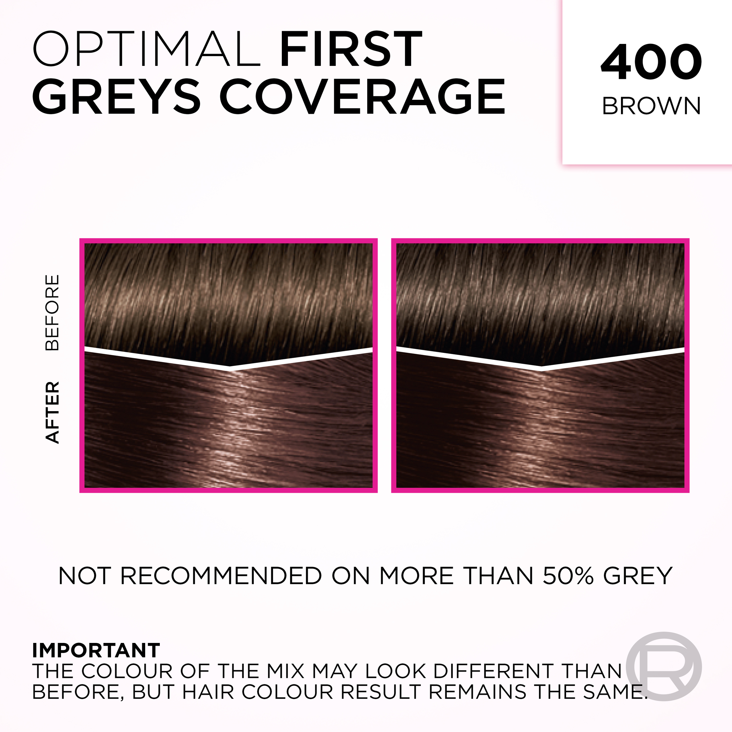 L'Oreal Paris Casting Creme Gloss 400 Dark Brown 1 each - Image 2