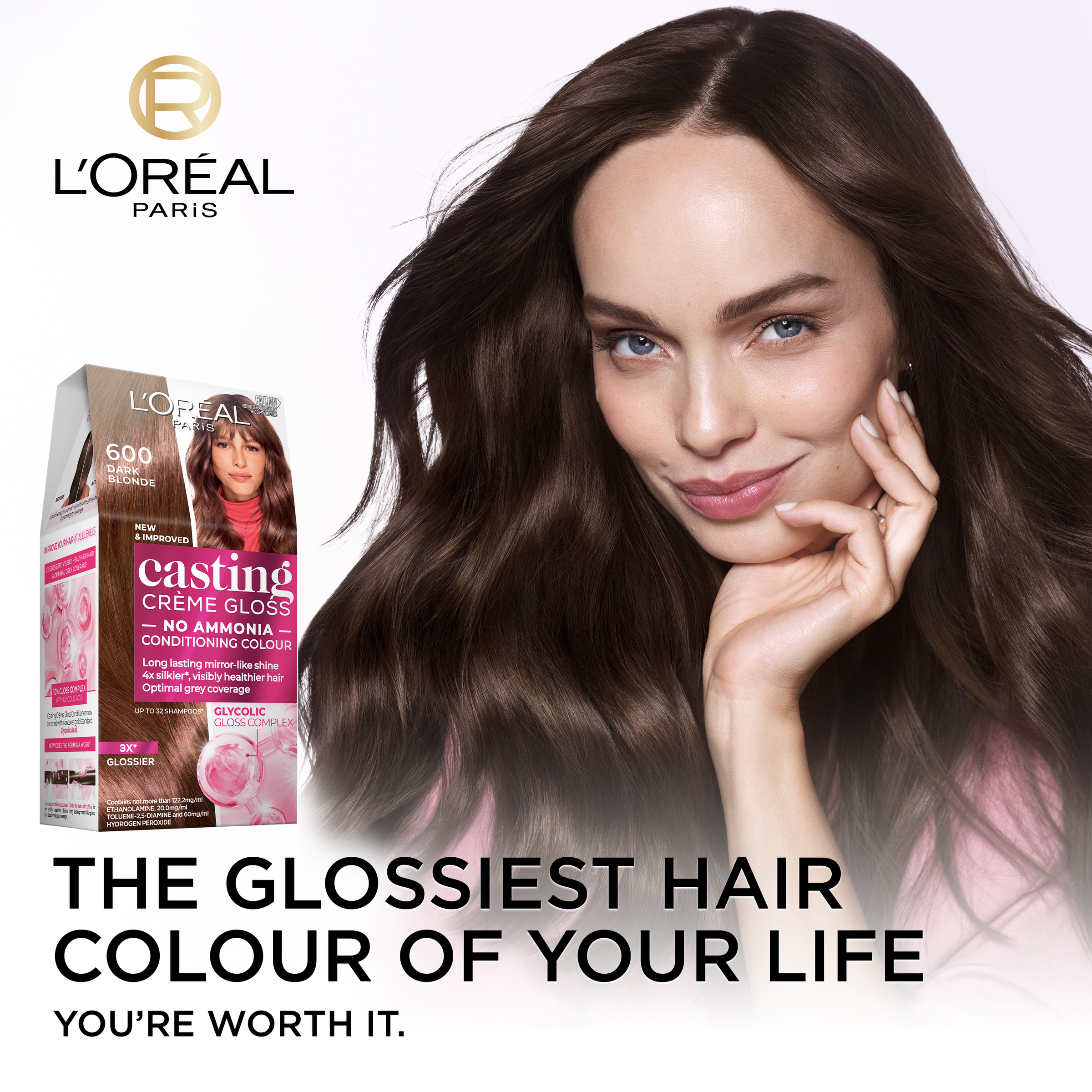 L'Oreal Paris Casting Creme Gloss 600 Light Brown 1 each - Image 3