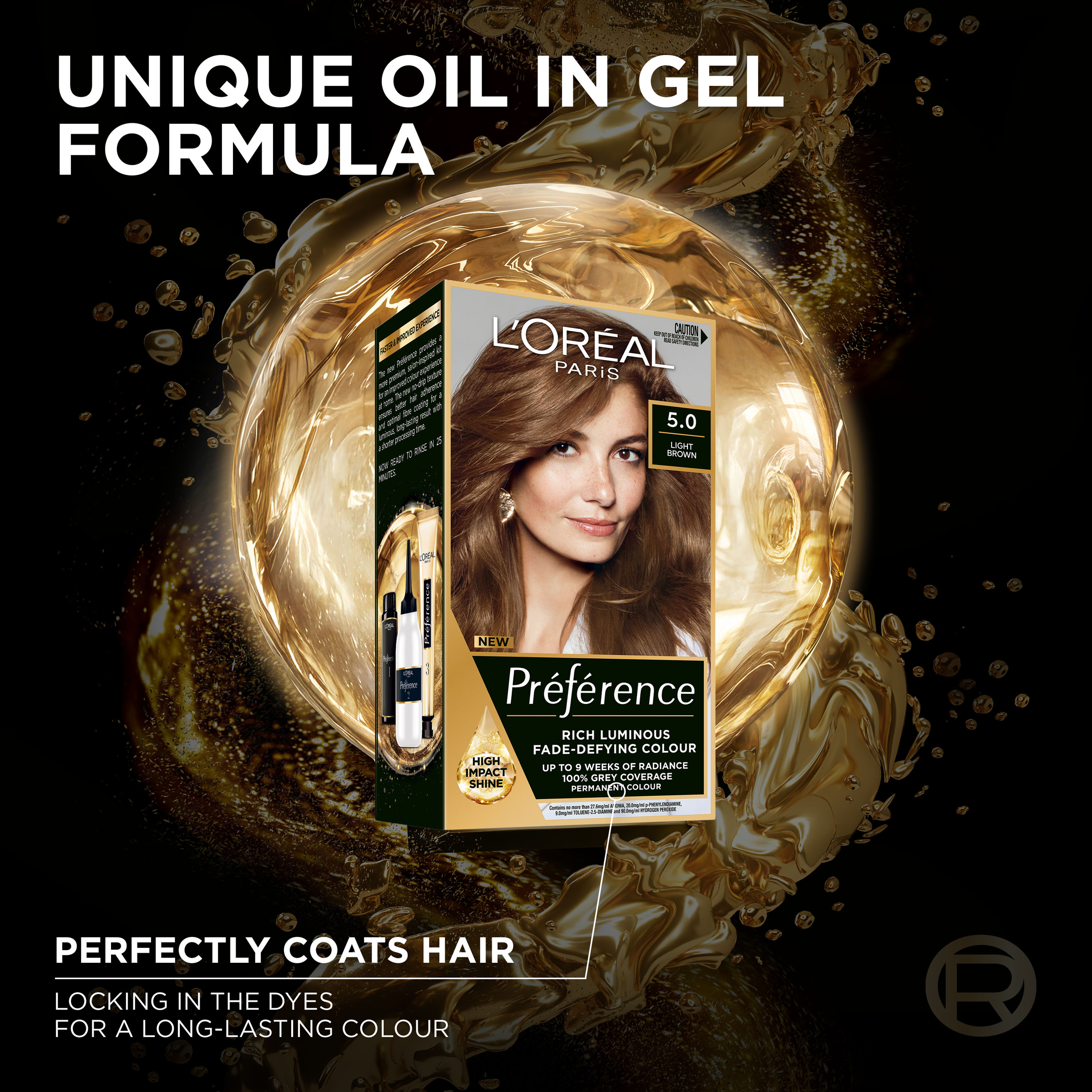 L'Oreal Paris Superior Preference 5 Palma Brown 1 each - Image 4