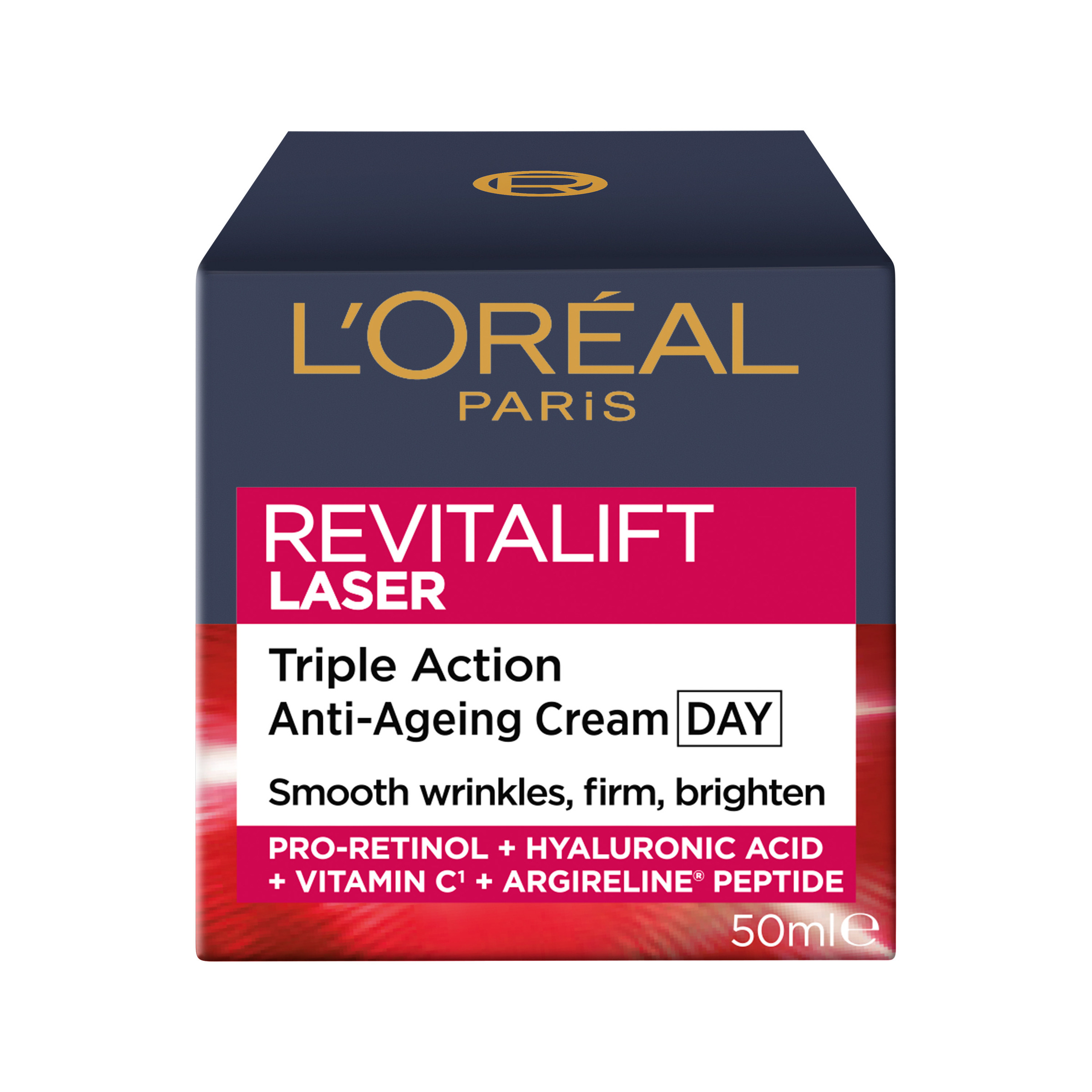 L'Oreal Paris Revitalift Laser X3 Anti-Ageing Power Moisturiser 50ml - Image 1