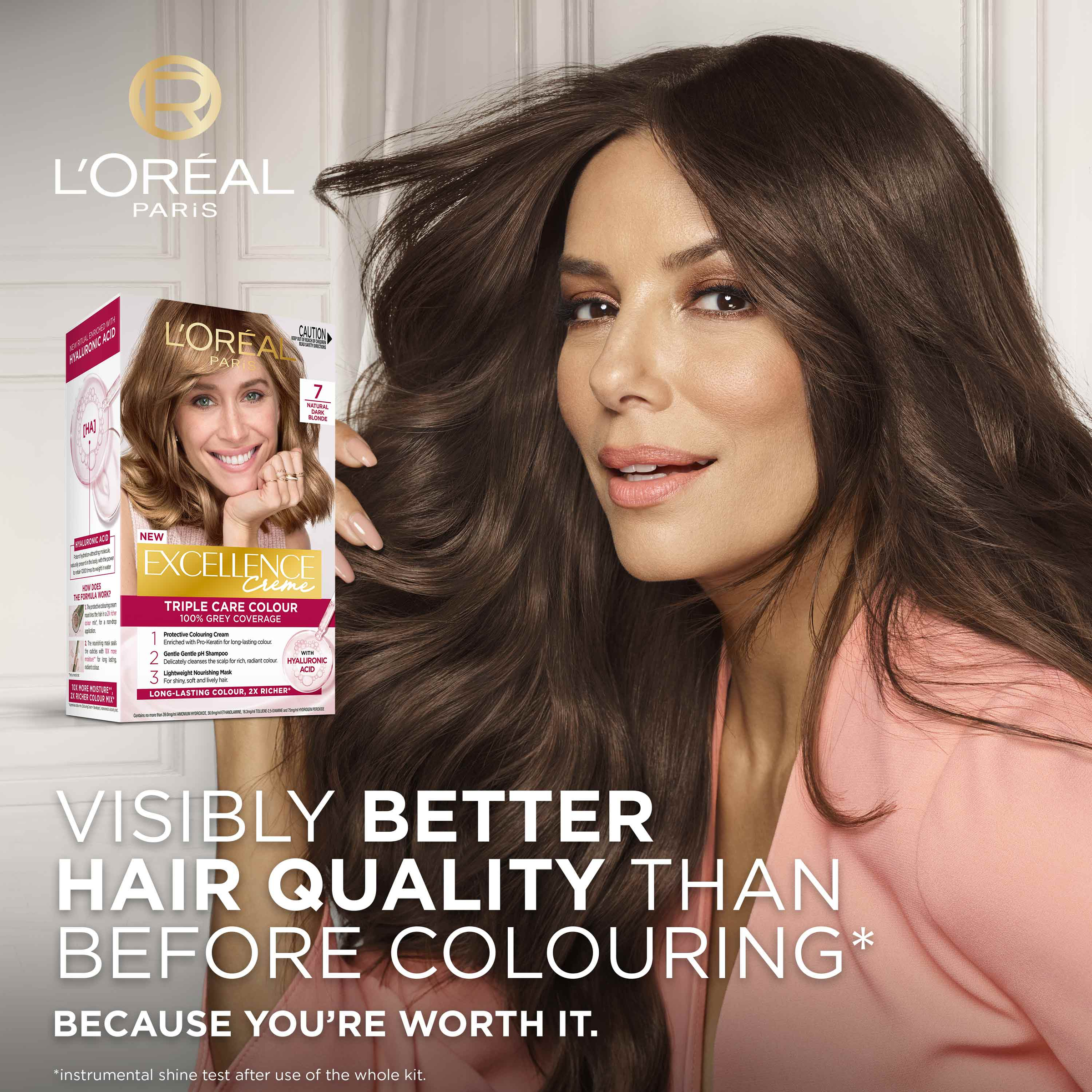 L'Oreal Paris Excellence Creme 7 Dark Blonde 1 each - Image 2