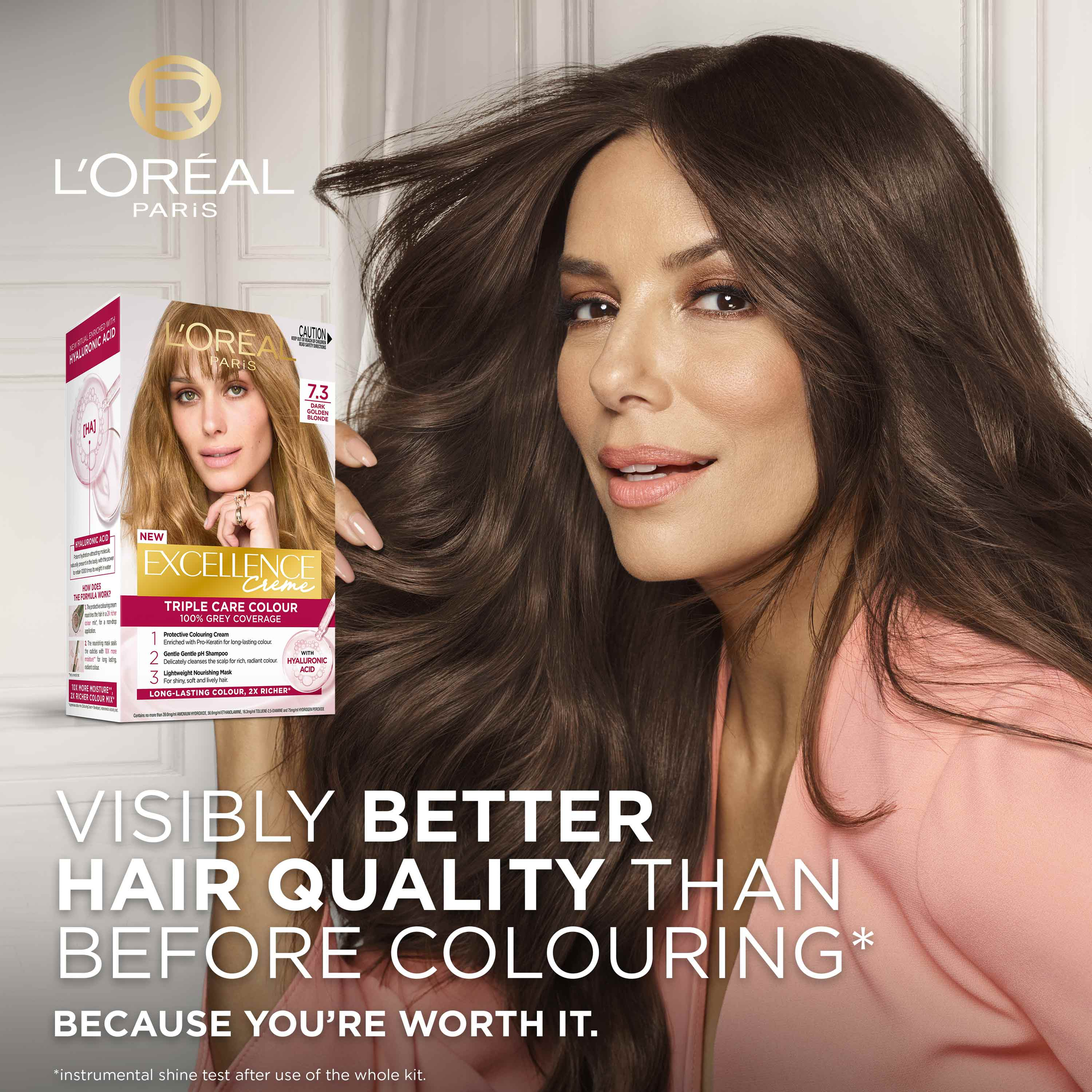 L'Oreal Paris Excellence Creme 7.3 Dark Golden Blonde 1 each - Image 2