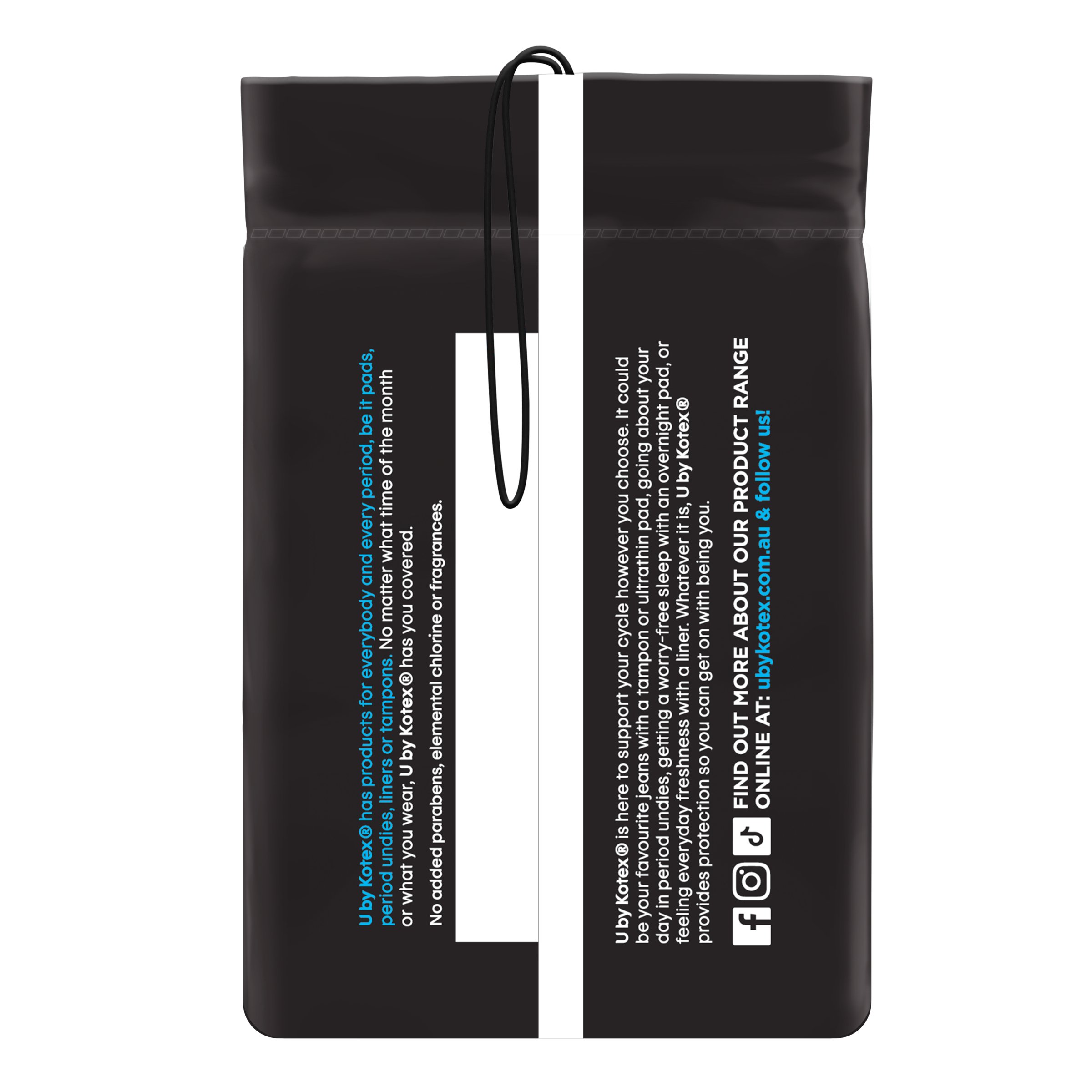 U by Kotex Pads Ultra Thin With Wings Regular 14 pack - Image 4