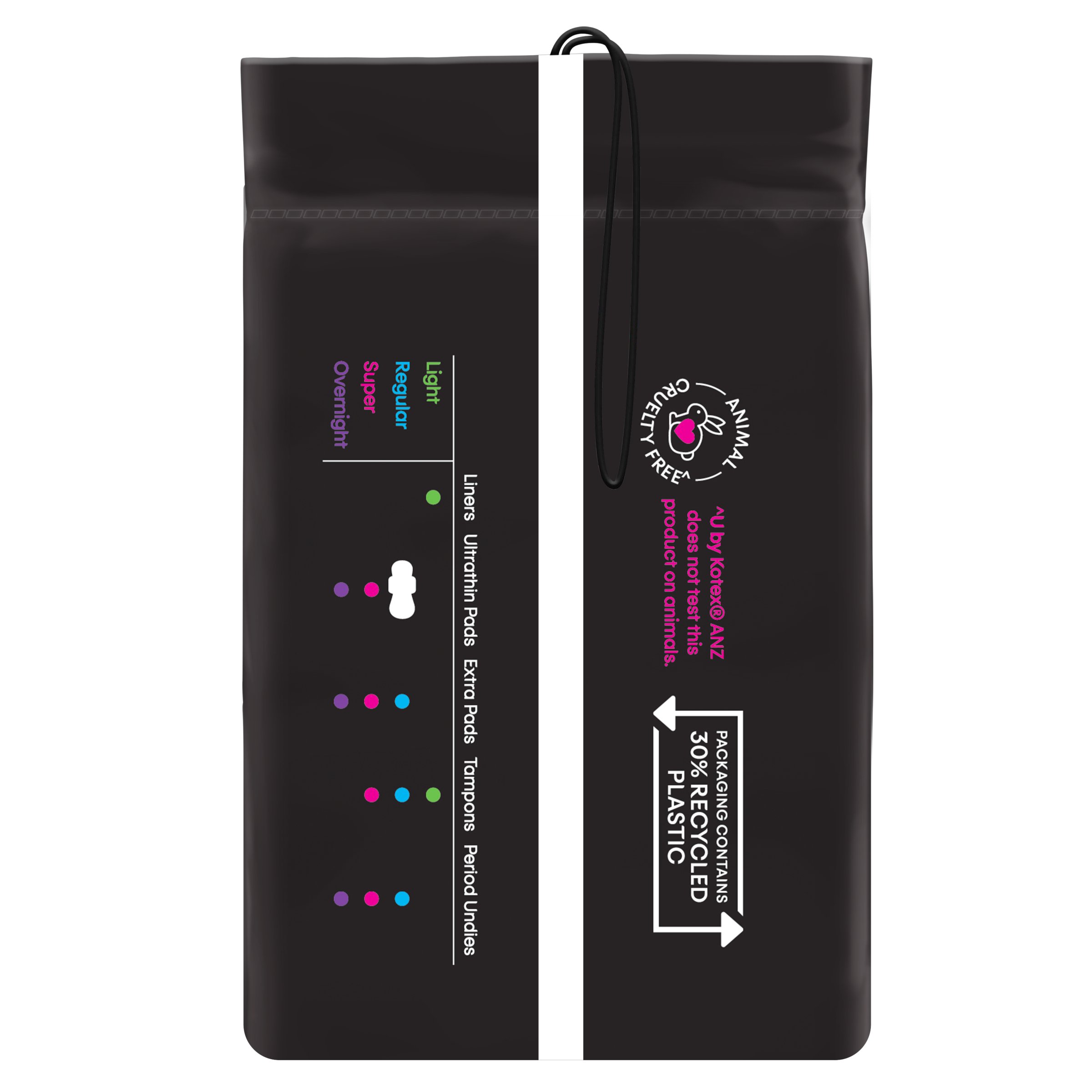 U by Kotex Pads Ultra Thin With Wings Super 12 pack - Image 3