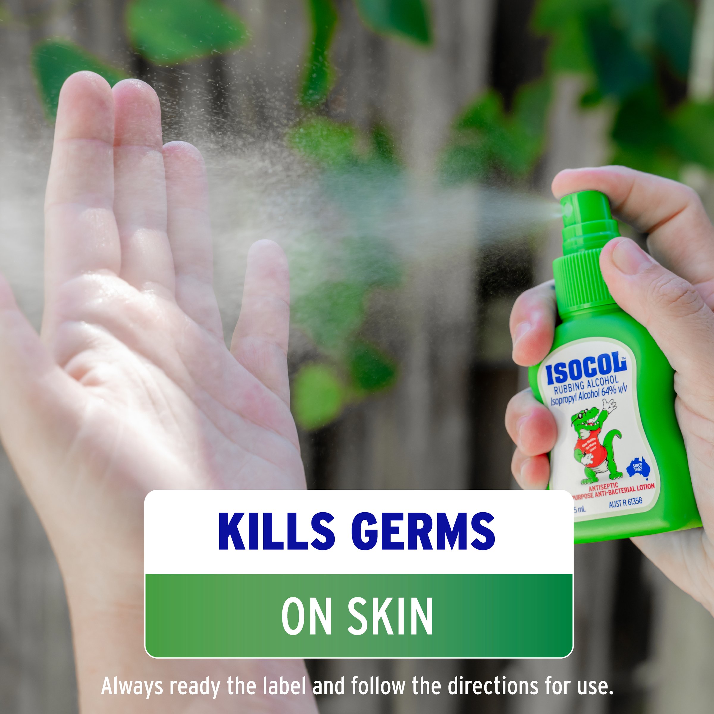 Isocol Multi Purpose Antibacterial Solution 345ml - Image 6