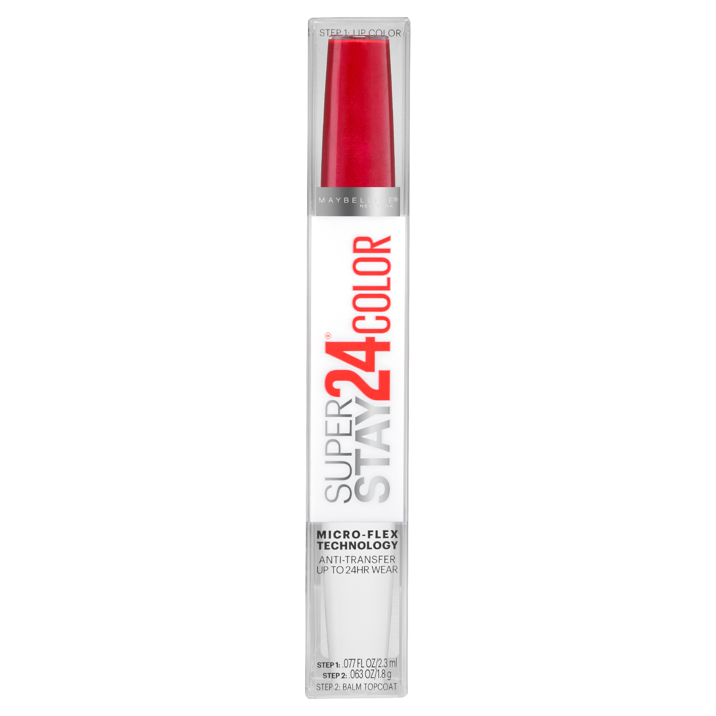 Maybelline SuperStay 24HR Lip Color 15 All Day Cherry 1 each - Image 3