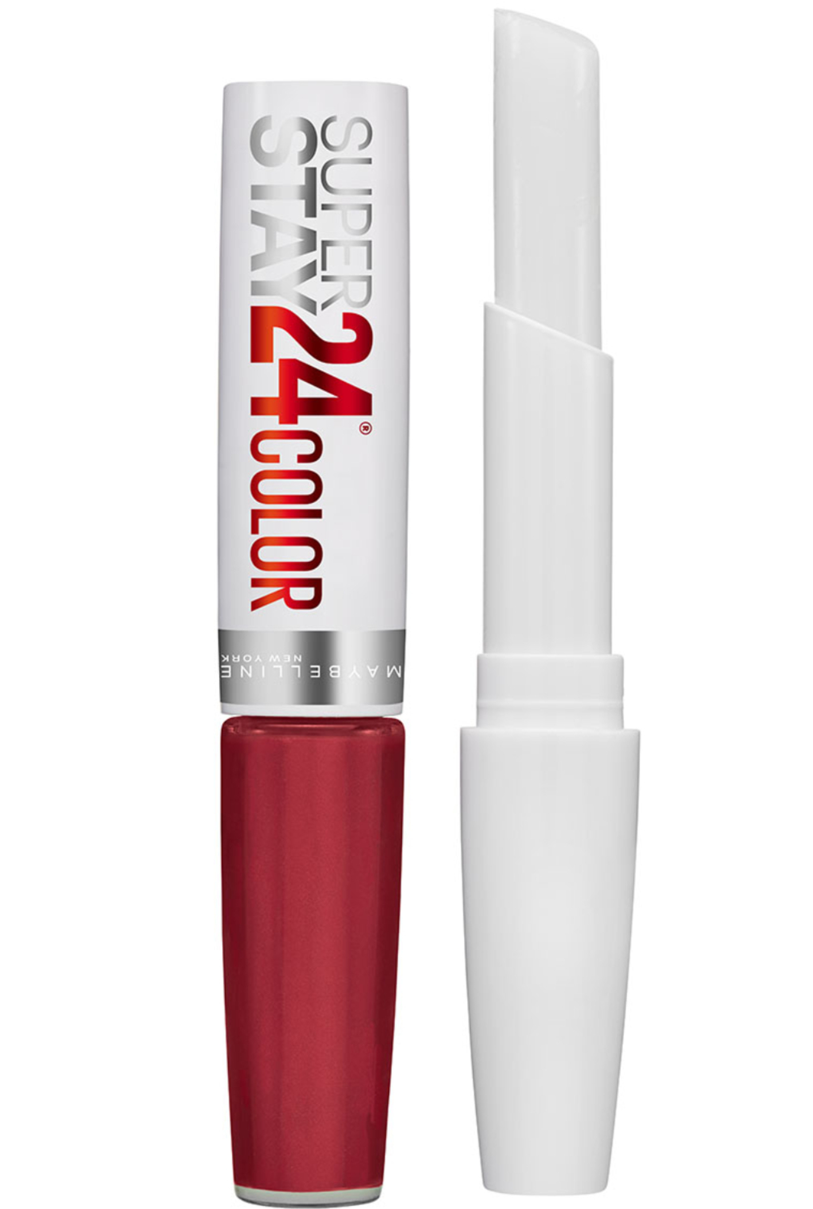 Maybelline SuperStay 24HR Lip Color 25 Keep Up The Flame 1 each - Image 1