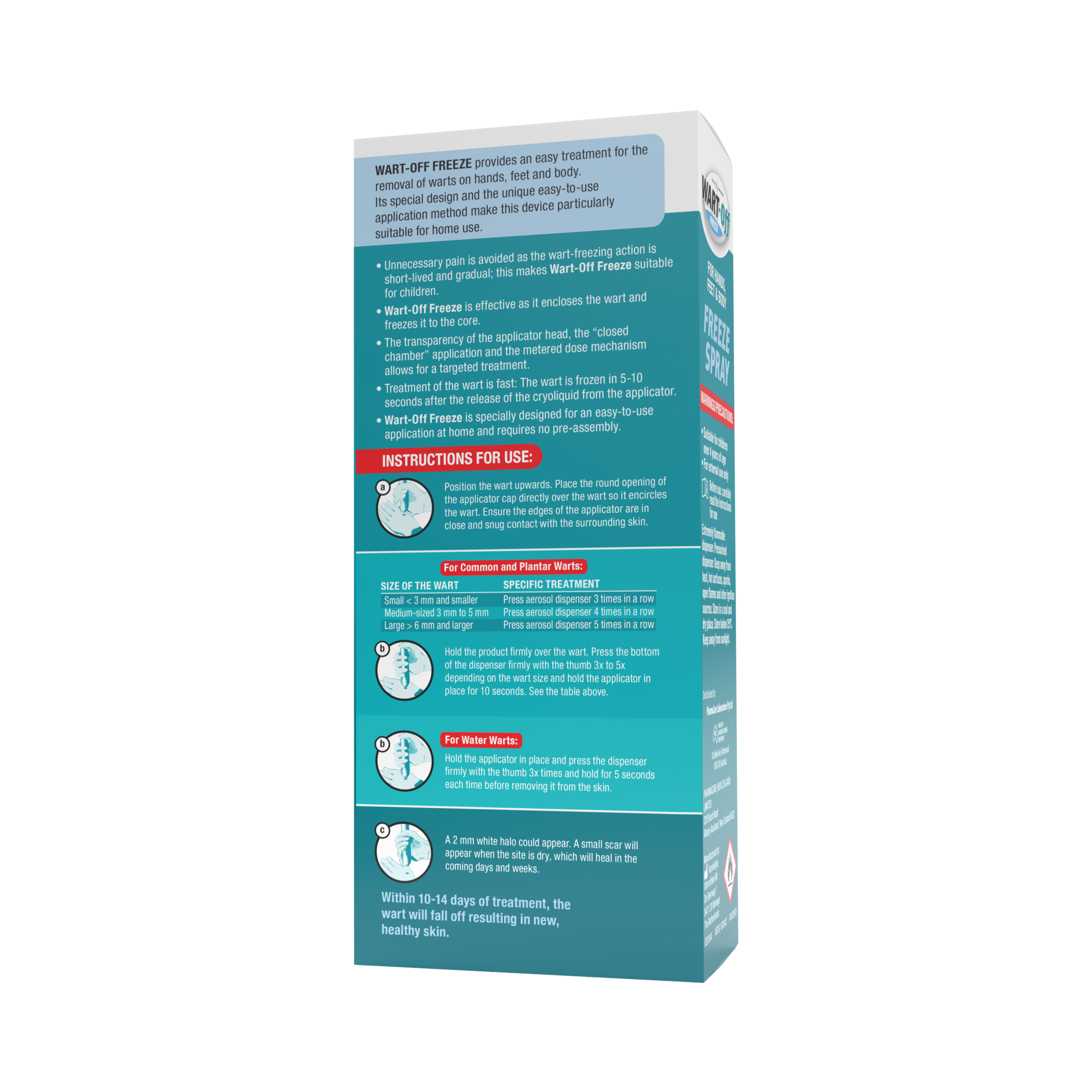 Wart Off Freeze Spray 38ml - Image 2