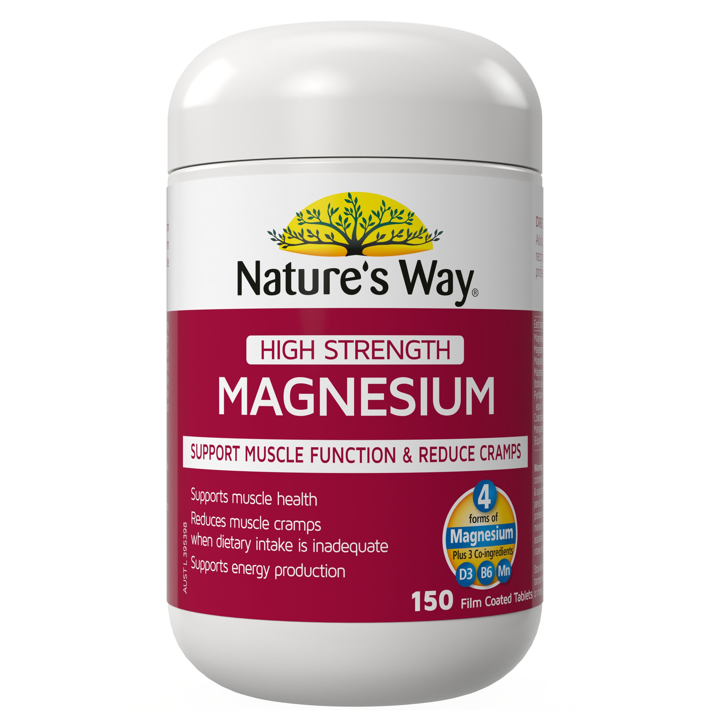Nature's Way High Strength Magnesium 150 tablets - Image 1
