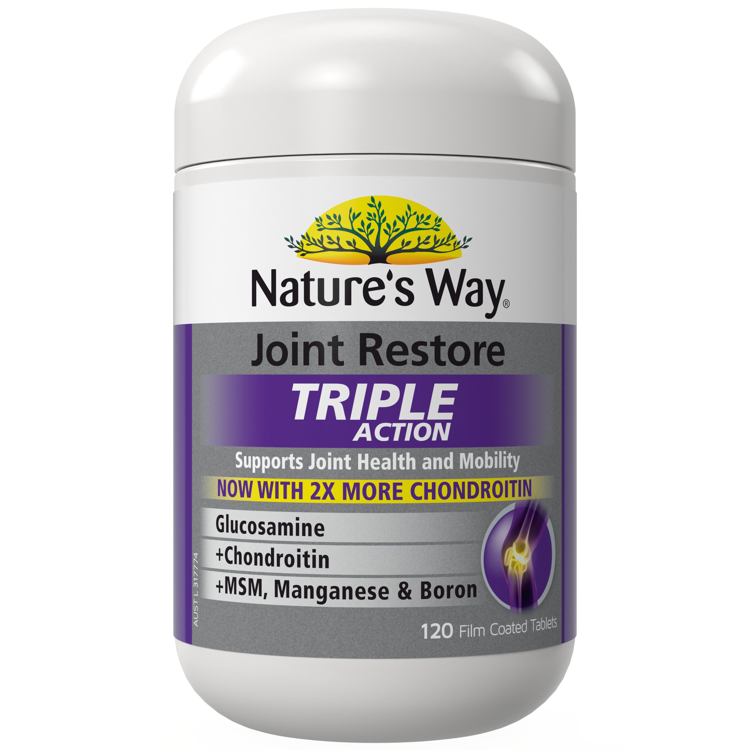 Nature's Way Joint Restore Triple Action 120 tablets - Image 1