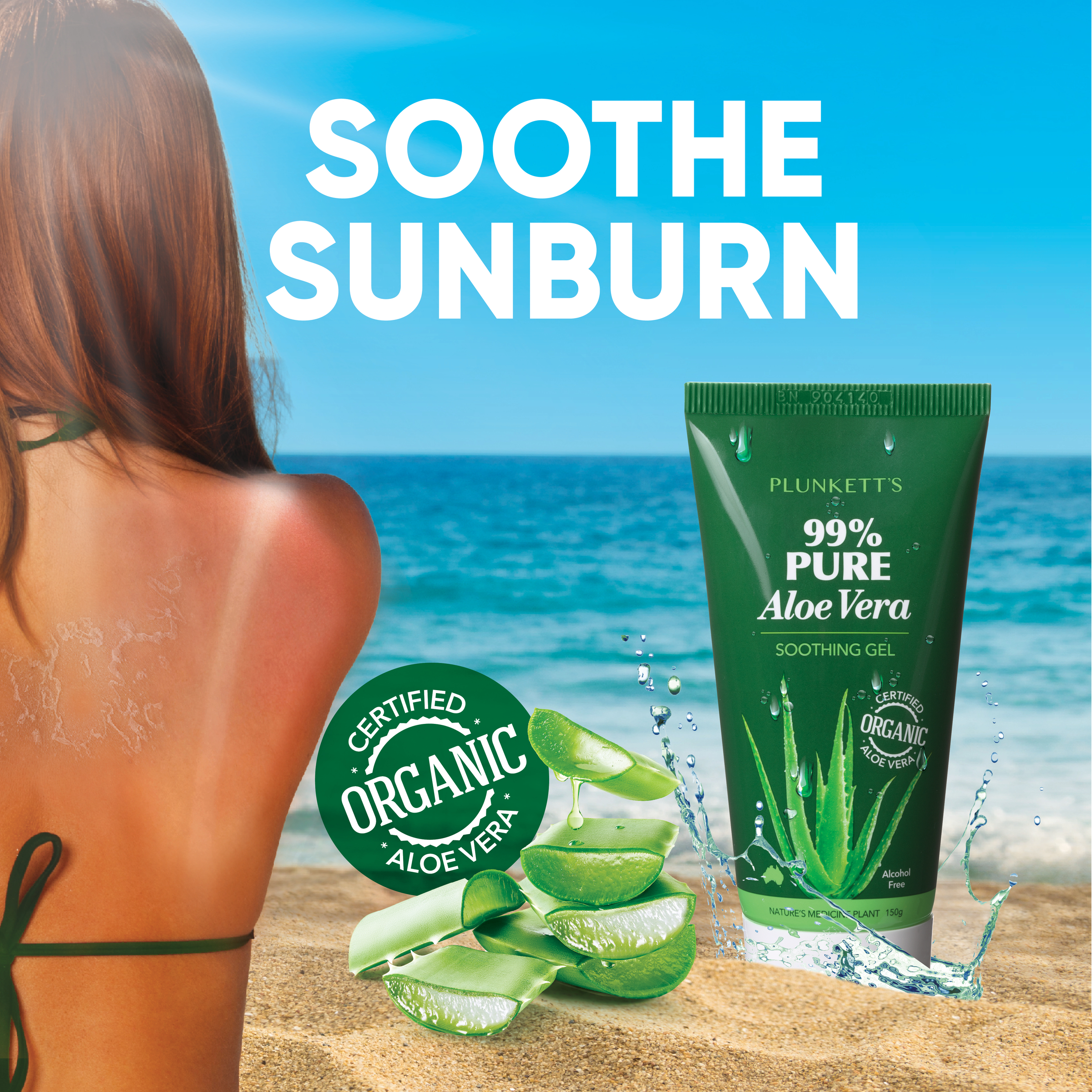 Plunkett's 99% Pure Aloe Vera Soothing Gel 75g - Image 6