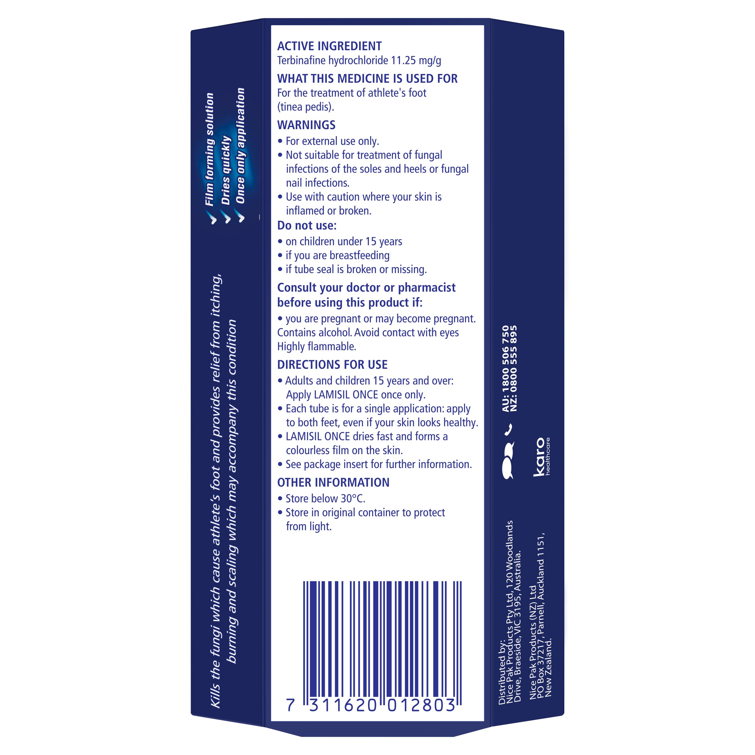 Lamisil Once Film Forming Solution 4g - Image 2