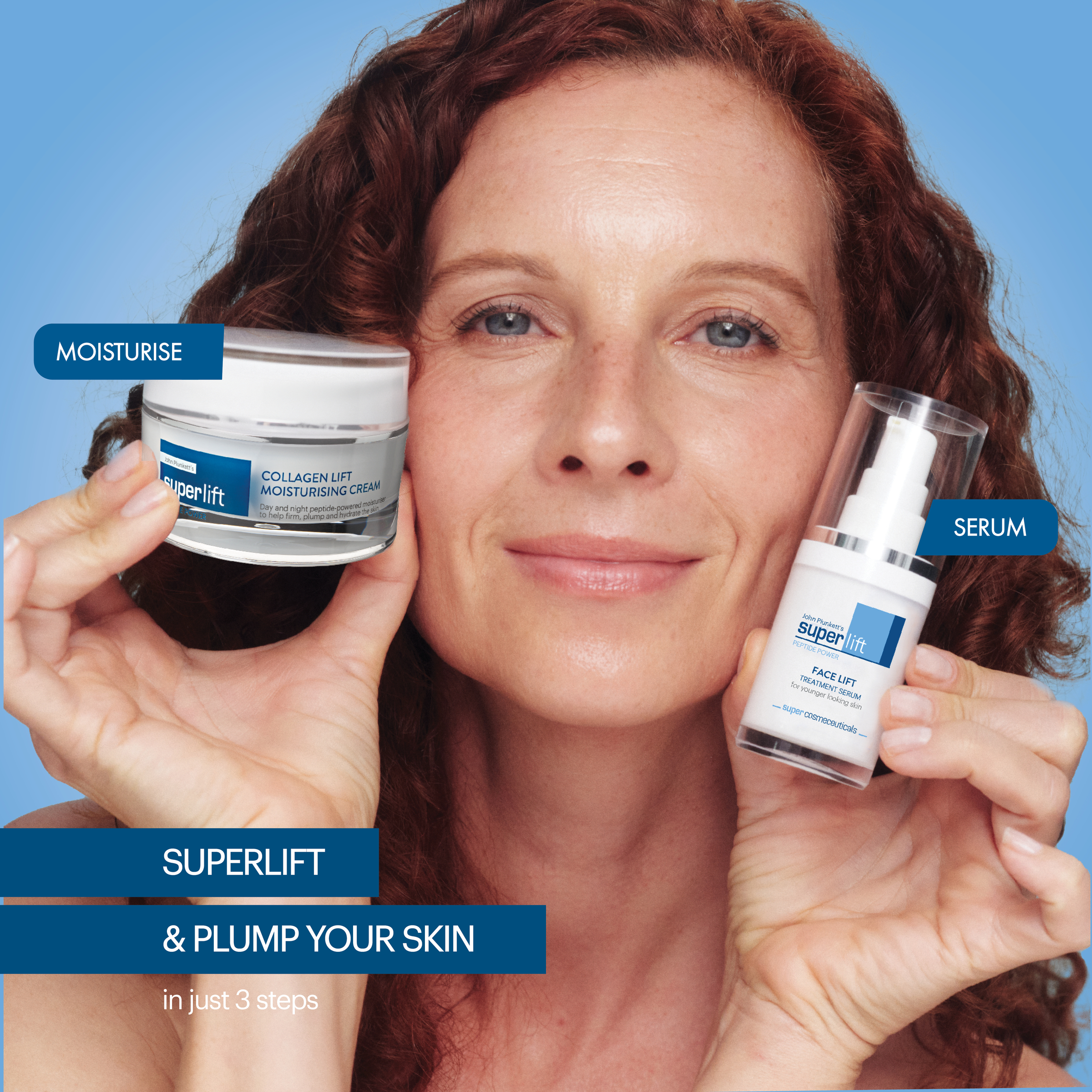 John Plunkett's SuperLift Super Wrinkle Day & Night Cream 50g - Image 7