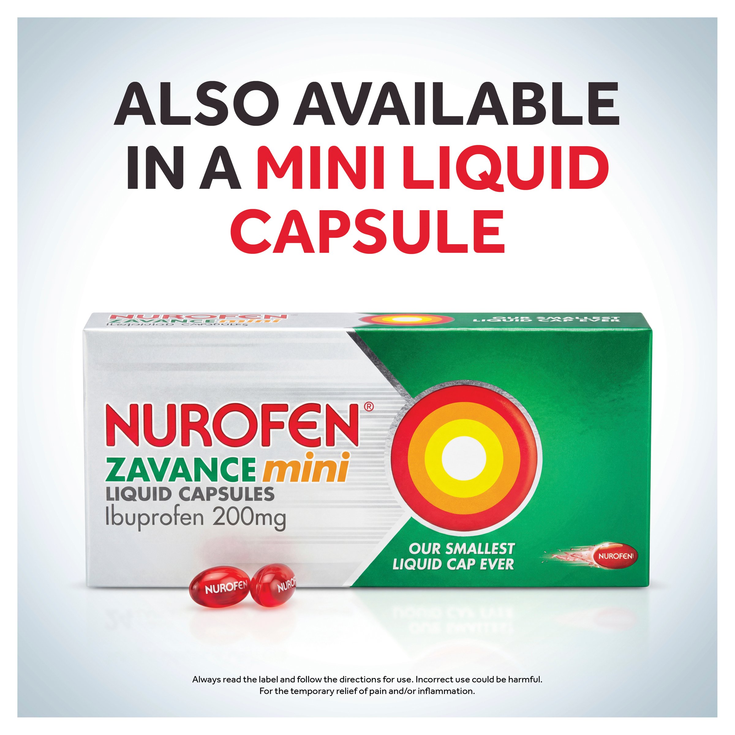 Nurofen Zavance 200mg - 20 liquid capsules - Image 5