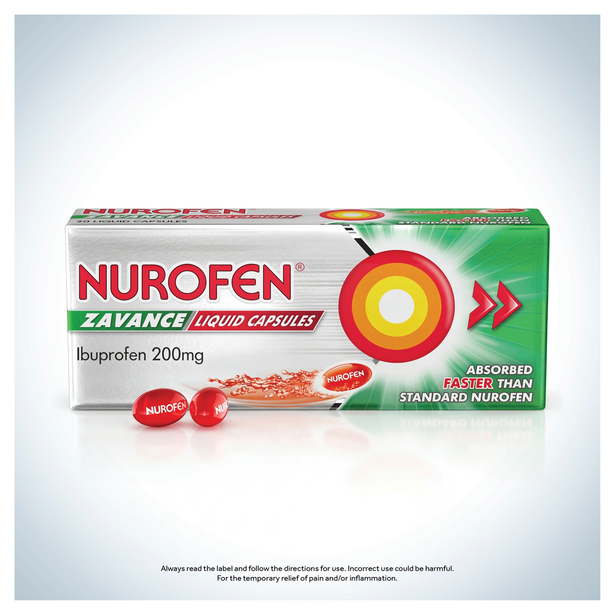 Nurofen Zavance 200mg - 20 liquid capsules - Image 8