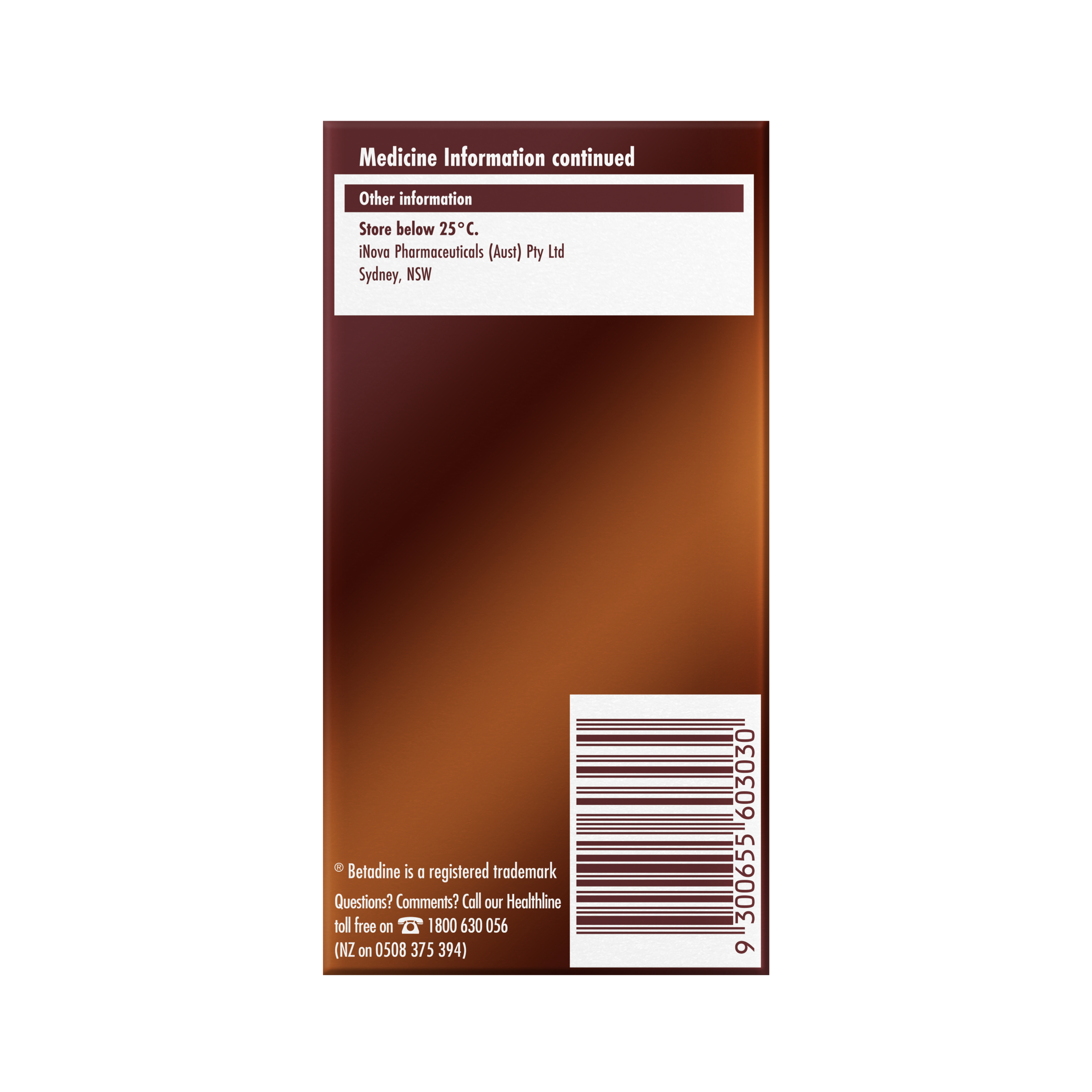 Betadine Antiseptic Liquid 10% - 100ml - Image 3